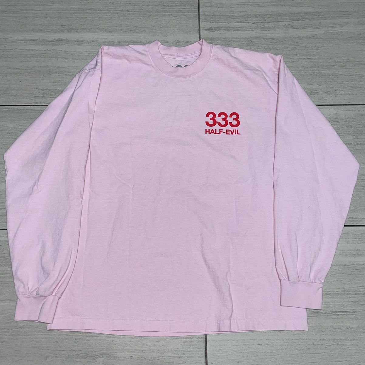 Half Evil Half Evil 333 Pink Longsleeve Size US L / EU 52-54 / 3 - 2 Thumbnail