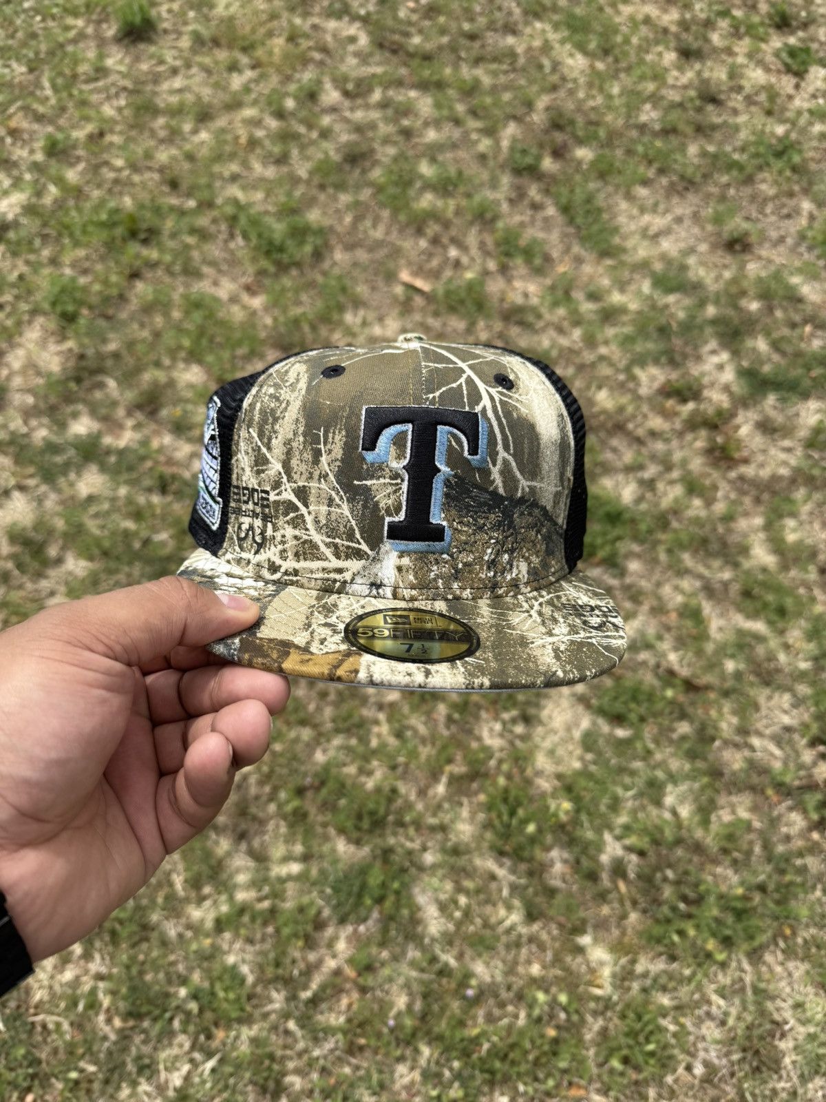 New Era New Era 59Fifty Prociety Texas Rangers 🐍 Size 7 1/2 Size ONE SIZE - 1 Thumbnail