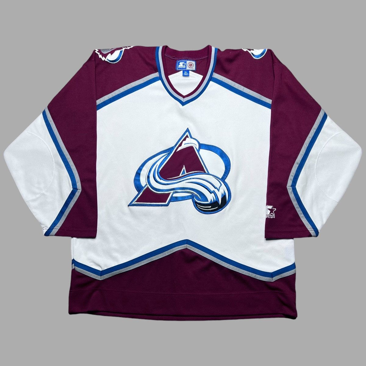 **RARE** 1990s Colorado factory Avalanche NHL Jersey