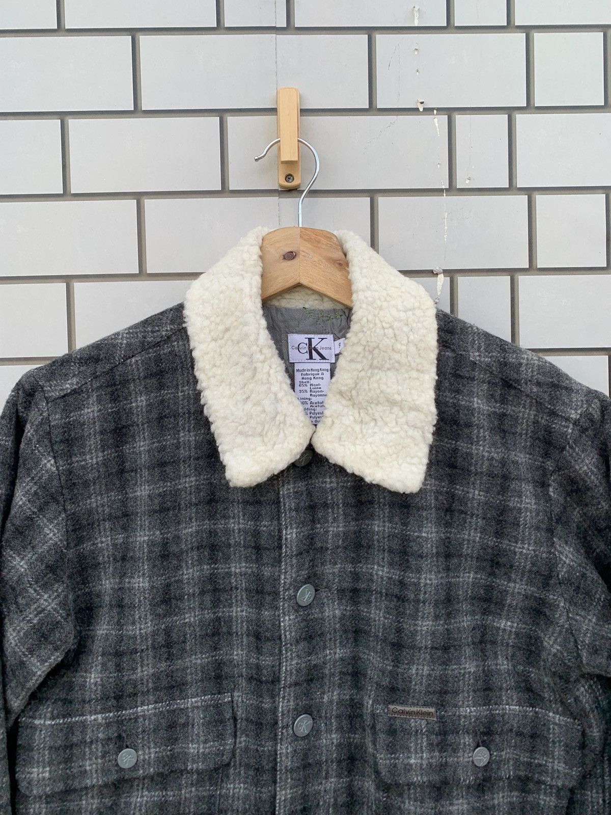 Calvin Klein × Vintage Vintage Calvin Klein Jeans Cropped Jacket Size US S / EU 44-46 / 1 - 7 Thumbnail