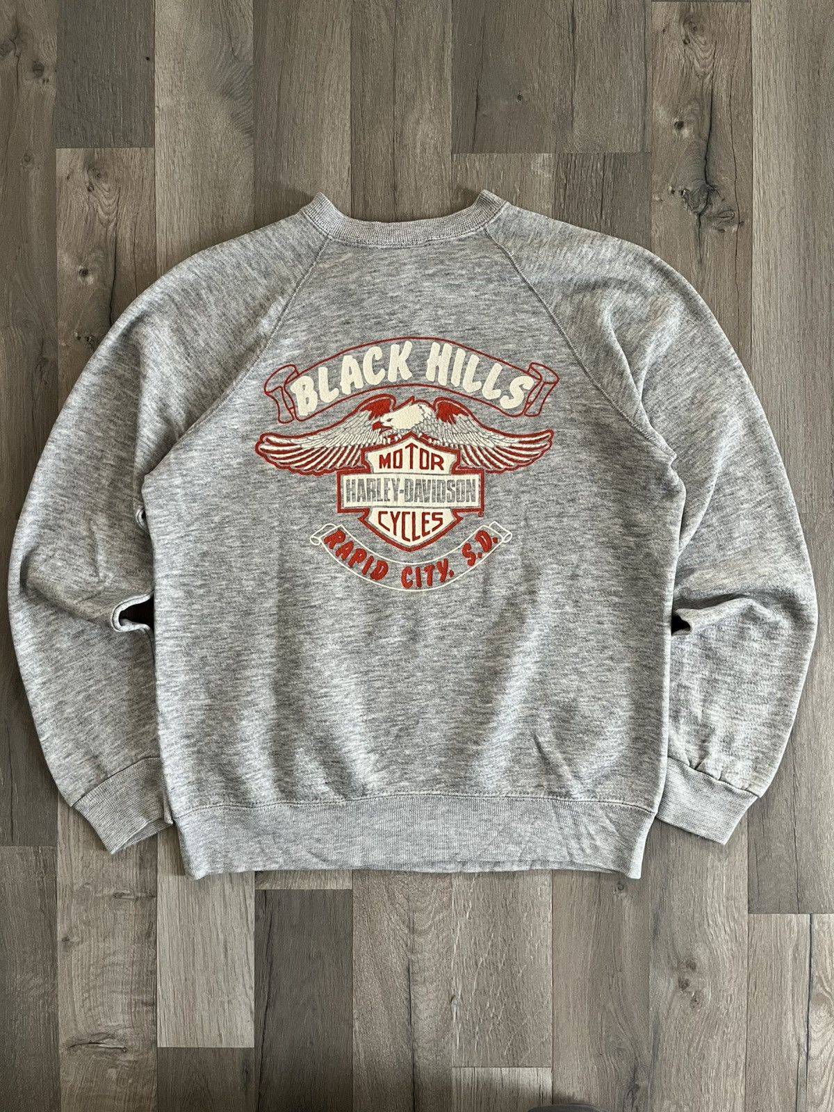 Harley Davidson 1987 Holubek Harley Davidson Rapid City SD Crewneck Size US M / EU 48-50 / 2 - 2 Thumbnail