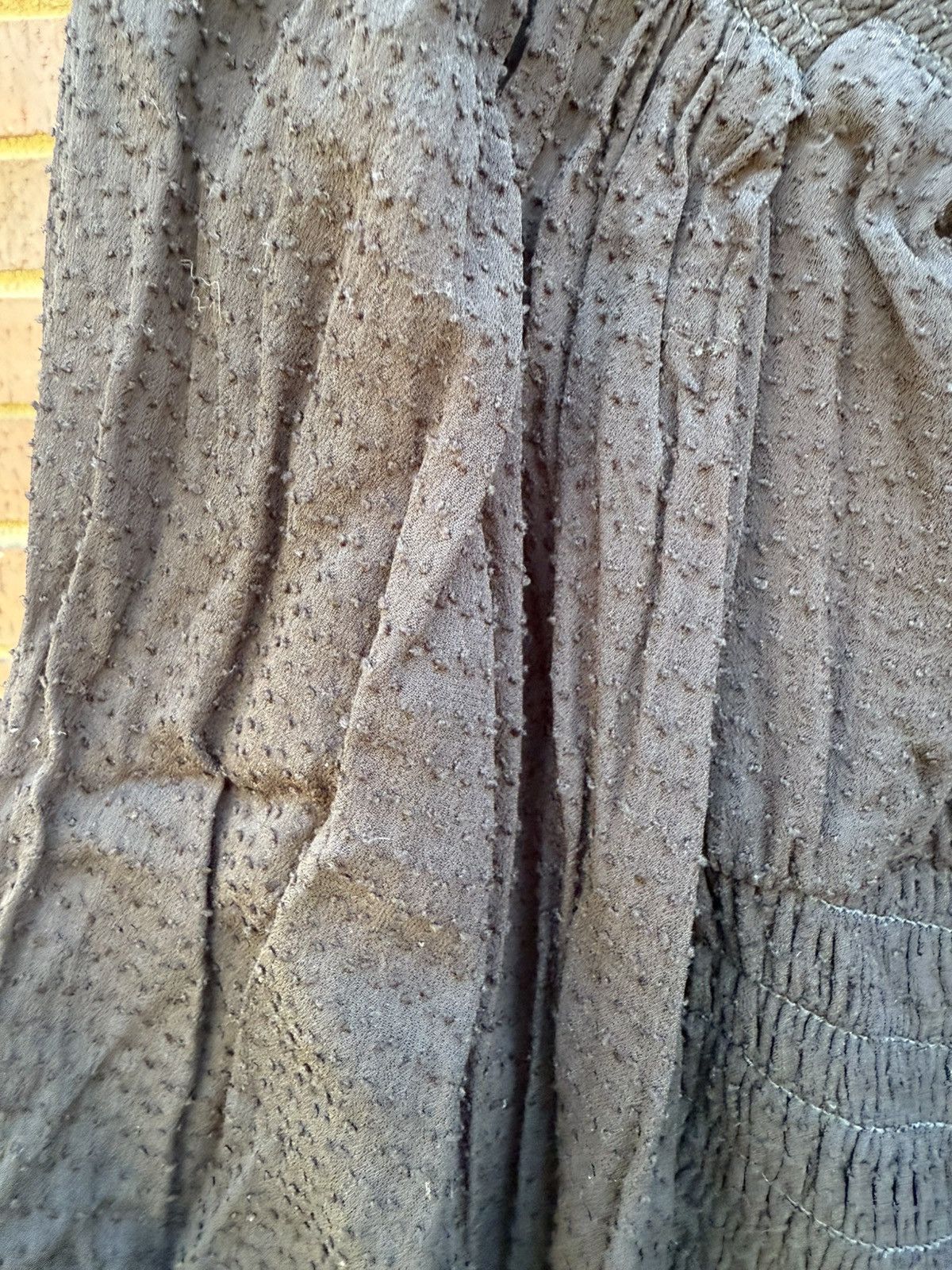 Allsaints AllSaints Tia Top Womens Smocked Textured Long Sleeve Shirt Size S / US 4 / IT 40 - 4 Thumbnail