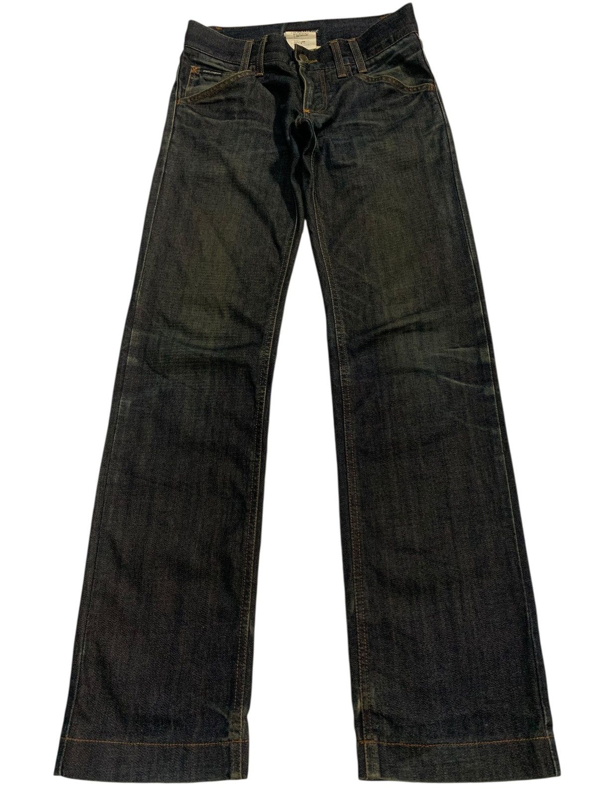 Dolce & Gabbana VINTAGE DOLCE & GABBANA EMBROIDERY LOGO RUSTY ITALY DENIM Size US 31 - 3 Thumbnail