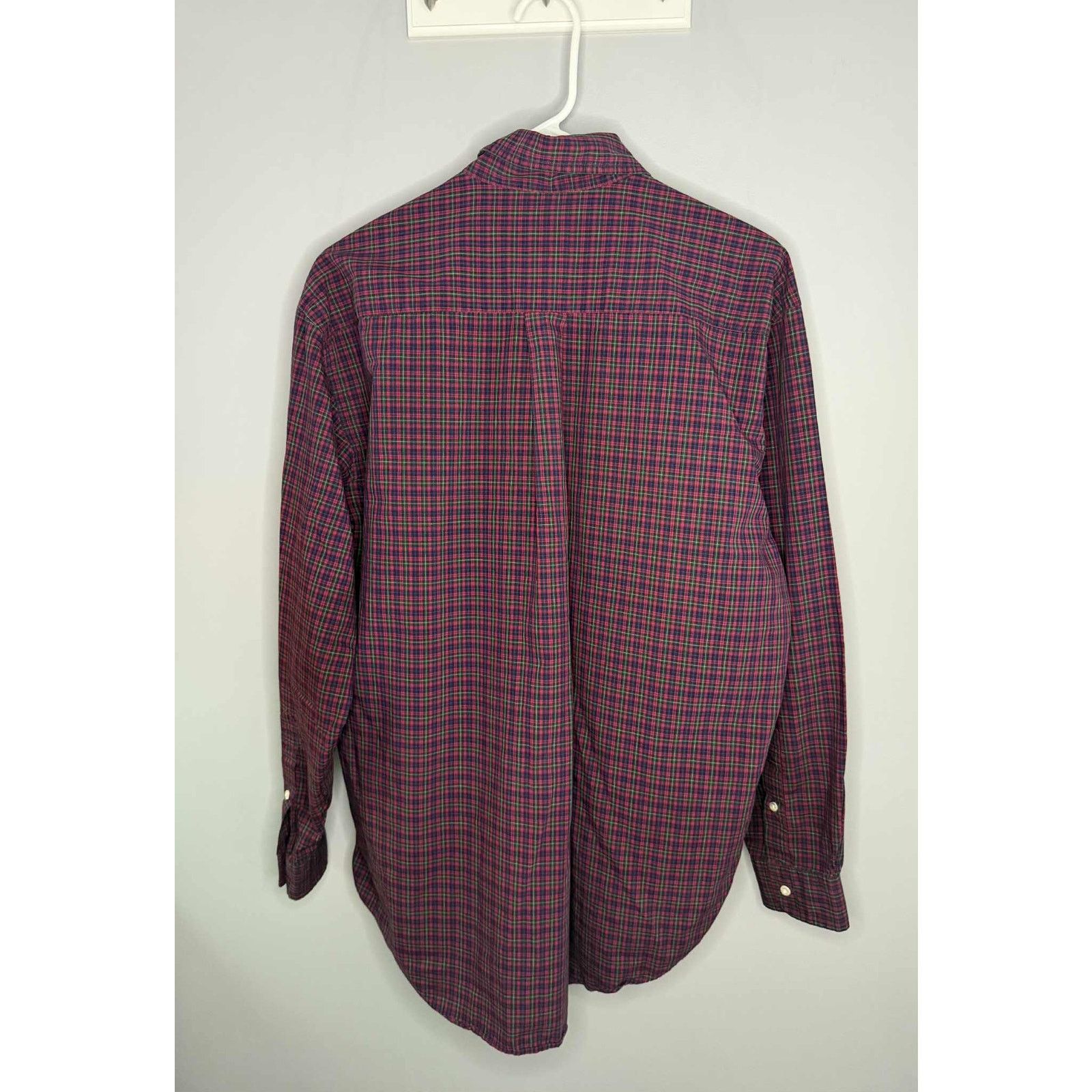 Brooks Brothers Brooks Brothers Button-Down Sport Shirt Purple Men's Size M Size US M / EU 48-50 / 2 - 5 Thumbnail