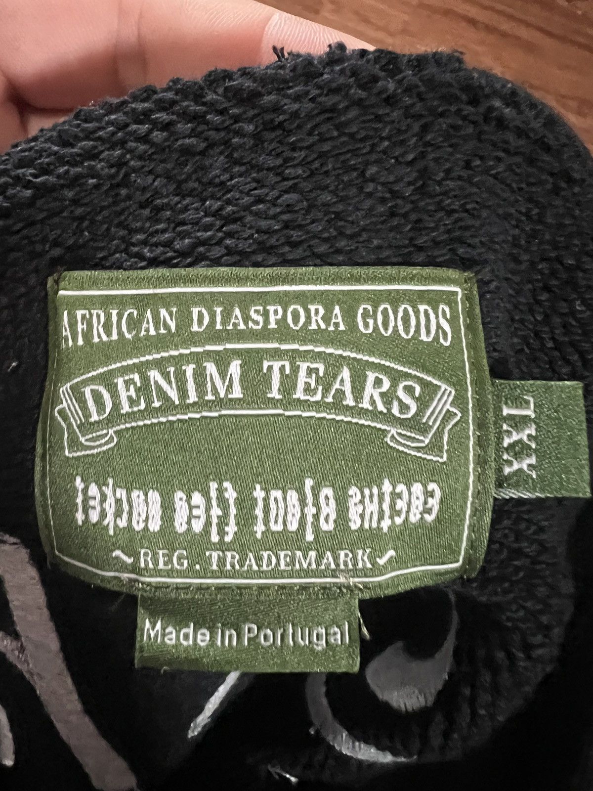 Cactus Plant Flea Market × DENIM TEARS Cactus Tears Hoodie CPFM Denim Tears Size US XXL / EU 58 / 5 - 4 Thumbnail