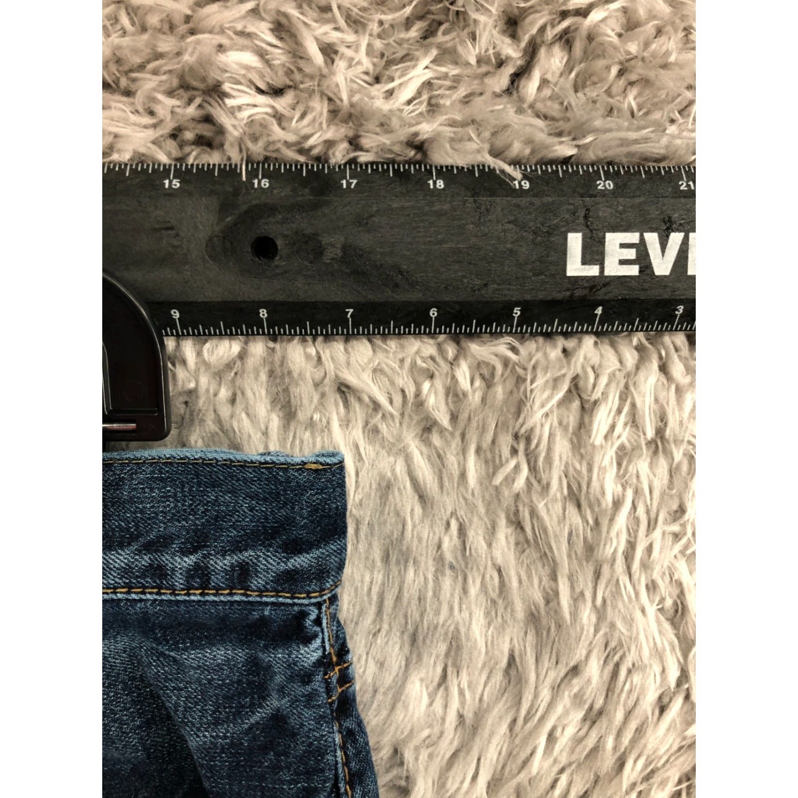 Gap Gap 1969 Jeans Size 31x30 Mens Mid Rise Medium Blue Straight 5-Pocket Denim Cotton Blend Regular Size US 31 - 2 Thumbnail