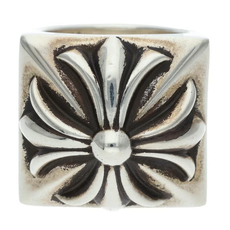 Chrome Hearts Chrome Hearts CH Plus Pyramid Silver Ring Size ONE SIZE - 1 Thumbnail