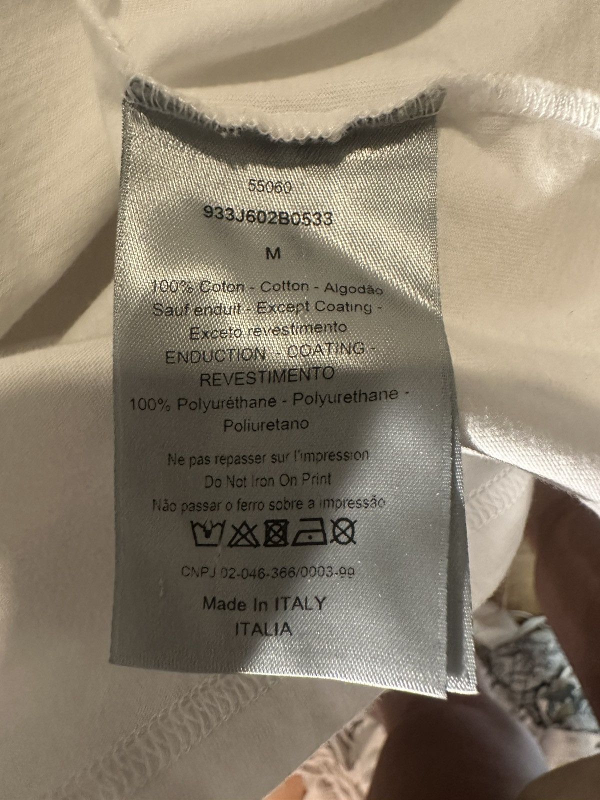 Dior Dior x Sorayama Robot Dinosaur Sakura T-shirt White M Size US M / EU 48-50 / 2 - 7 Thumbnail