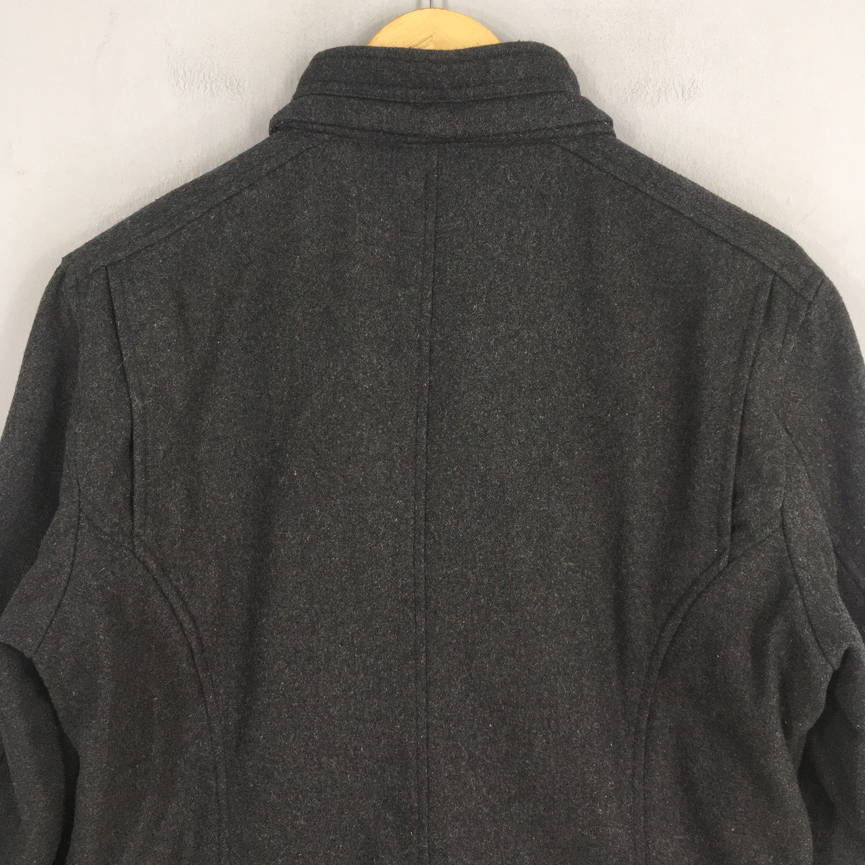 Nicole Club Vintage Nicole Club Men Black Wool Jacket Medium Size US M / EU 48-50 / 2 - 10 Thumbnail