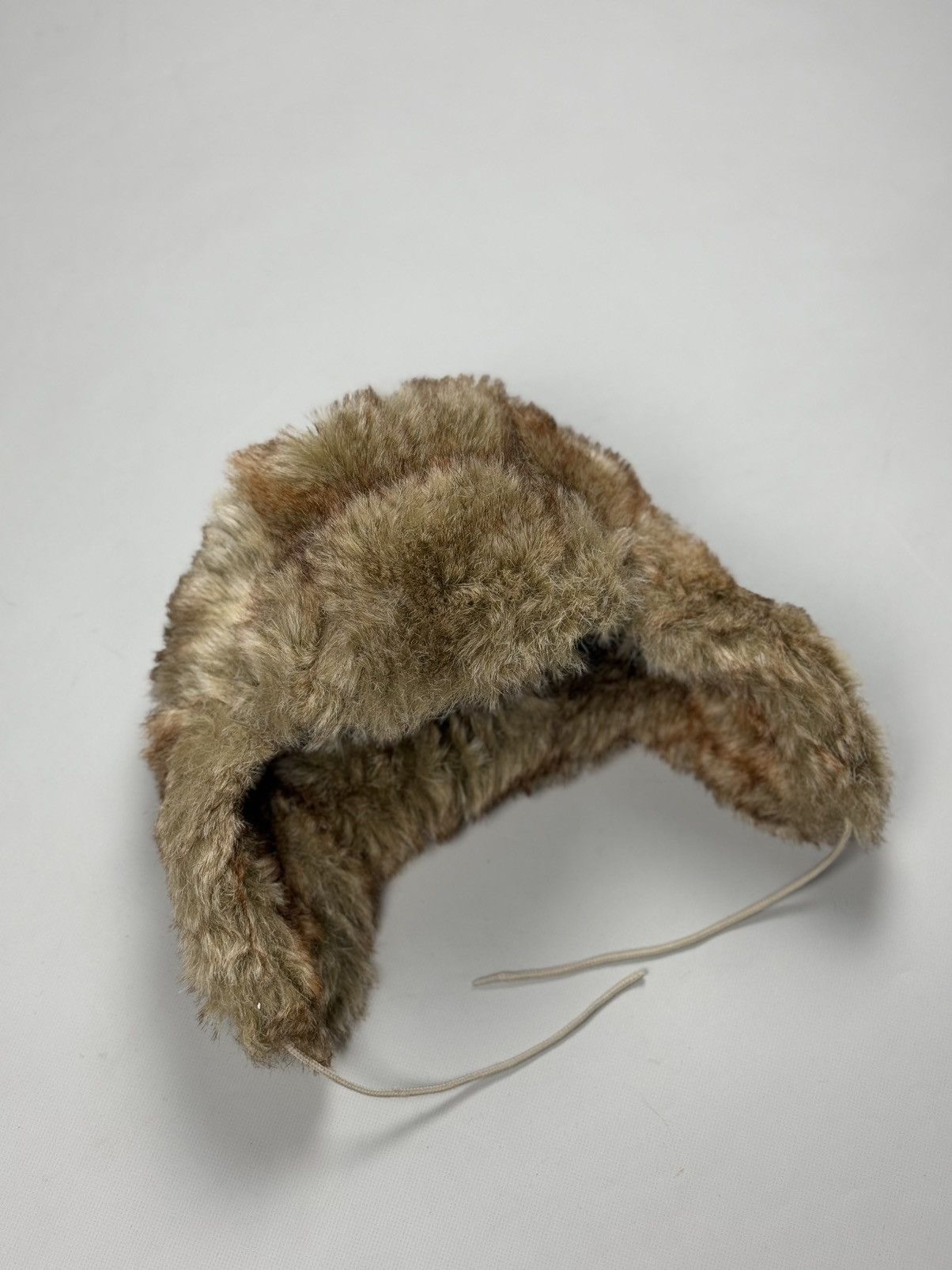 Other Vintage Ushanka Faux Fur Fuzzy Trapper Hat One Size Size ONE SIZE - 4 Thumbnail