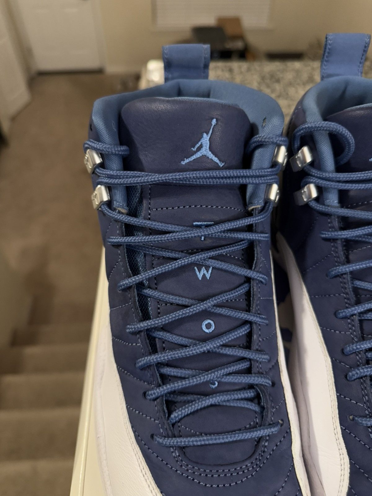 Jordan Brand × Nike Jordan 12 Indigo 2020 (130690-404) Size 12 Clean Size US 12 / EU 45 - 6 Thumbnail