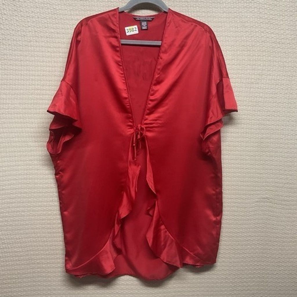 Victoria's Secret Victoria's Secret Flutter Sleeve Tie Fro. Robe Women OneSize Size ONE SIZE - 7 Thumbnail