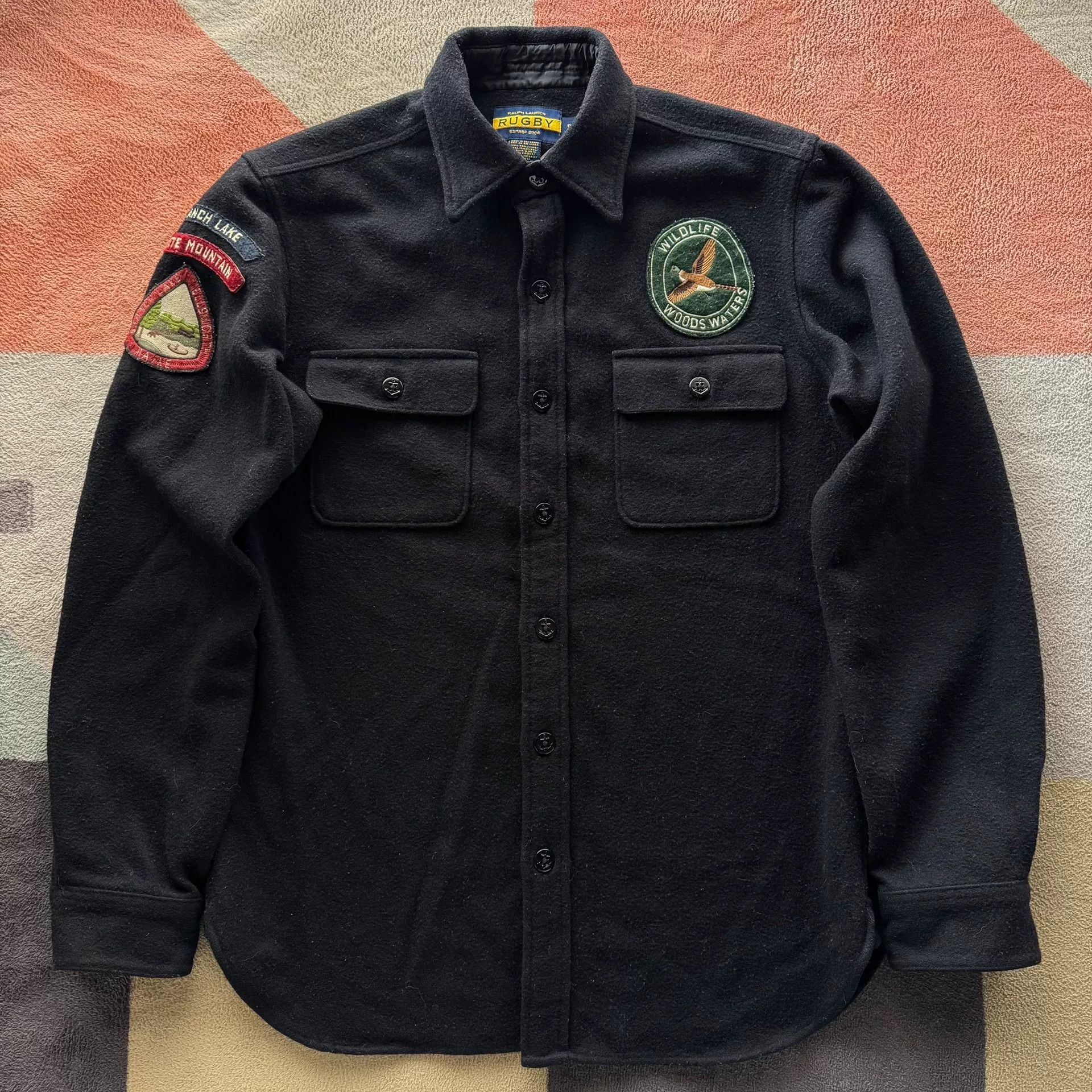 Rugby Ralph Lauren Ralph Lauren Rugby Outdoor Wool Shirt Size US S / EU 44-46 / 1 - 1 Thumbnail