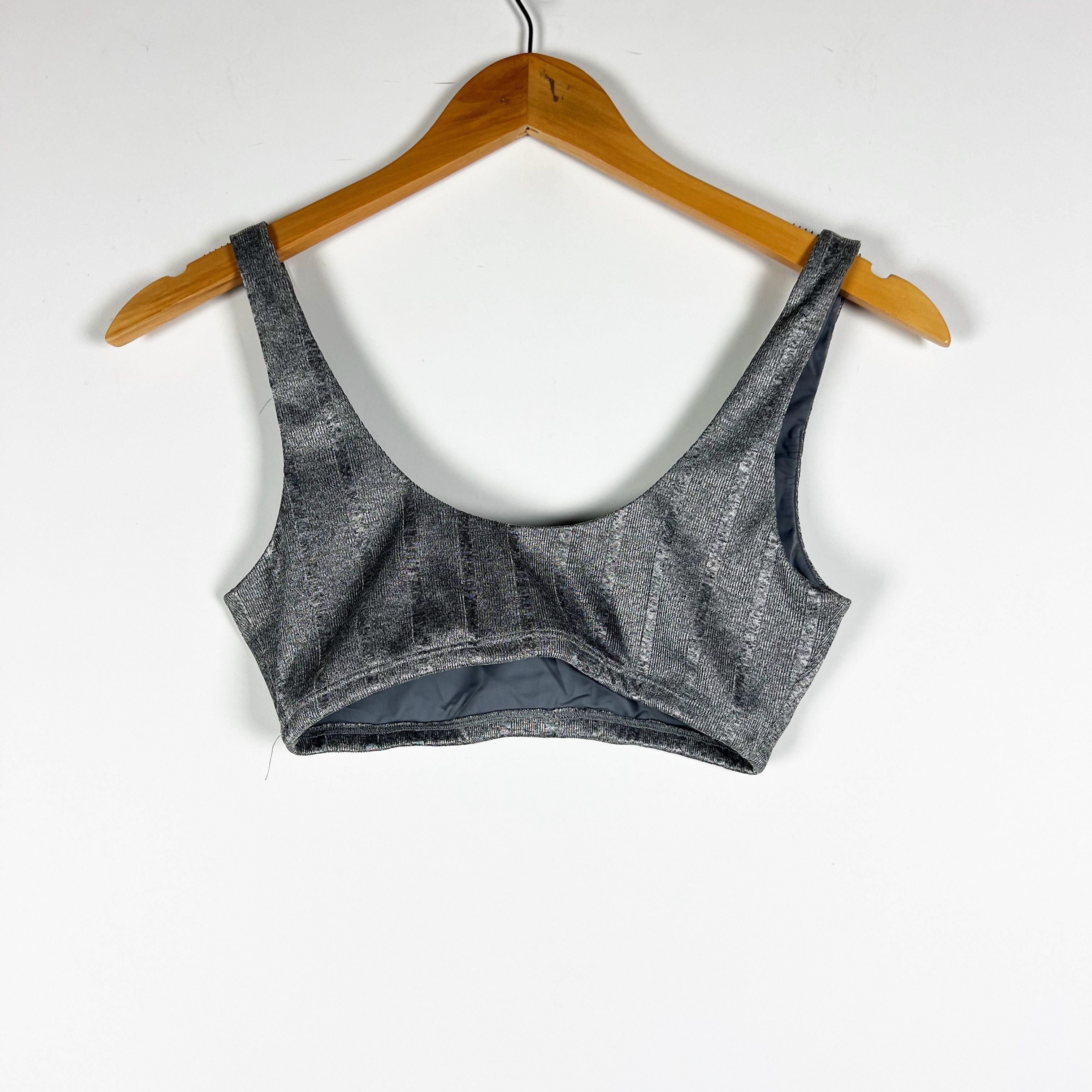 NBD NBD Lida Heathered Gray Silver Stripe Print Size XS / US 0-2 / IT 36-38 - 3 Thumbnail