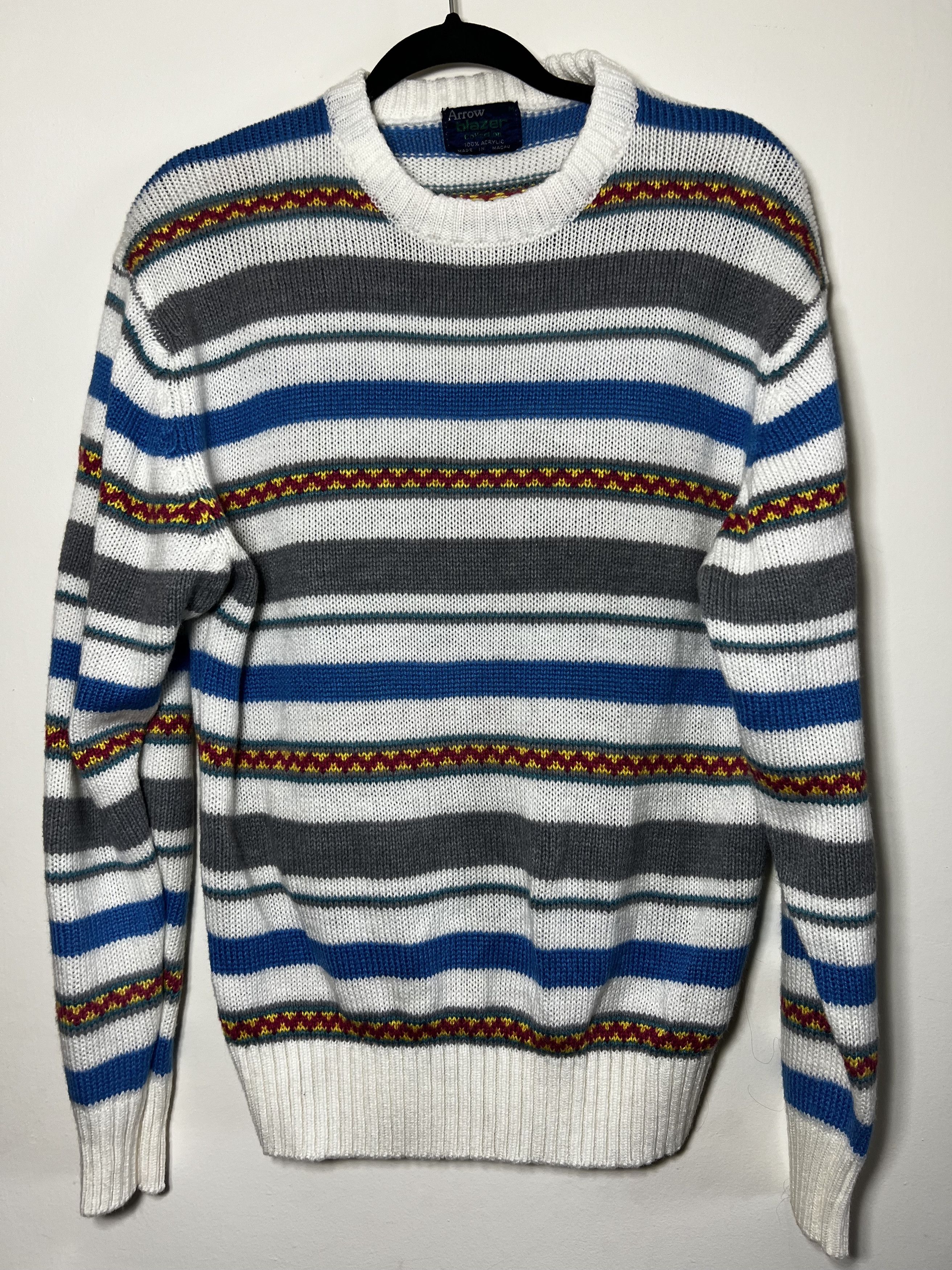 Arrow Vintage Arrow Blazer Collection Knit Pullover Size US M / EU 48-50 / 2 - 1 Thumbnail