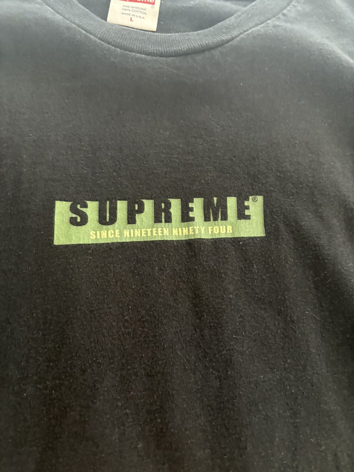 Supreme Supreme Since 1994 Long Sleeve. Size L. Size US L / EU 52-54 / 3 - 1 Thumbnail