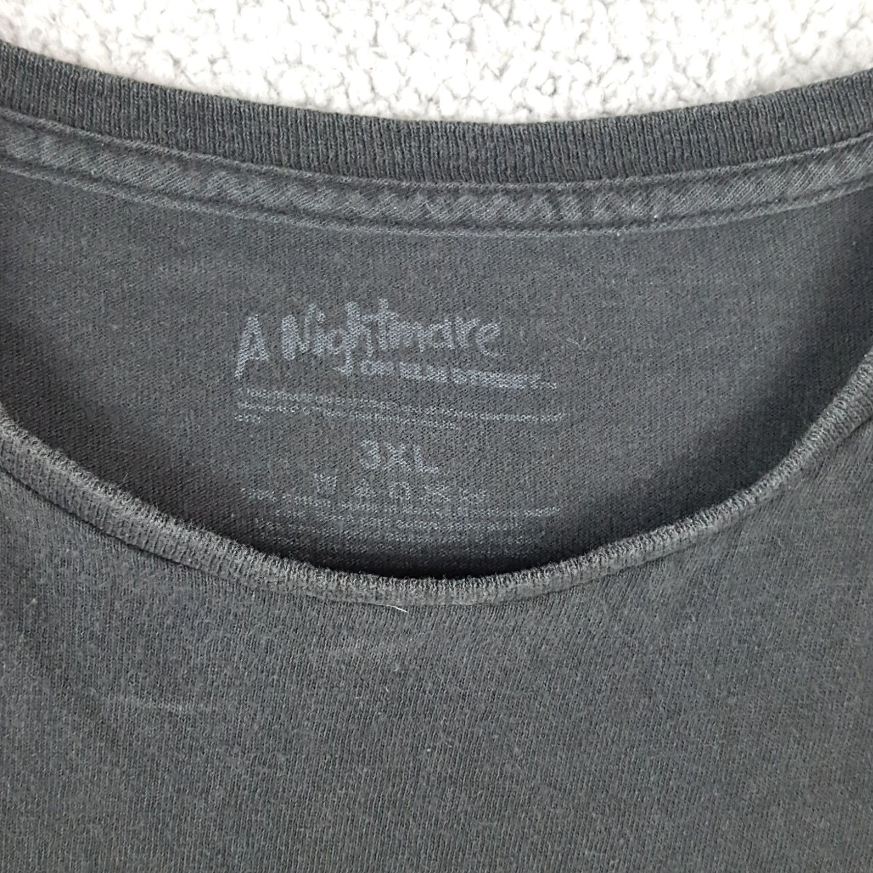 Vintage VINTAGE A Nightmare On Elm Street Distressed Freddy Jason Horror T Shirt Men 3XL Black Cotton Embroidered Logo 90s 00s Movie Mens Size US XXL / EU 58 / 5 - 4 Thumbnail