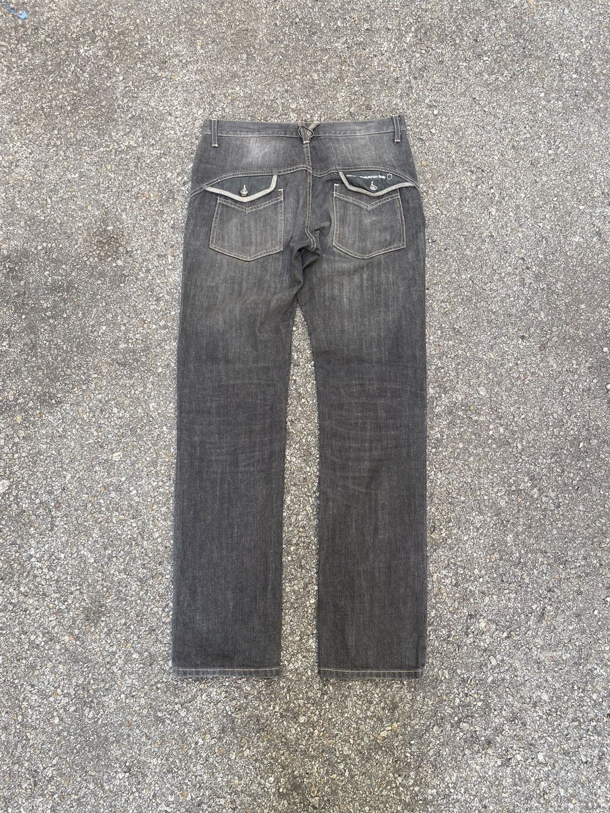 PPFM Denim Faded Black Jeans