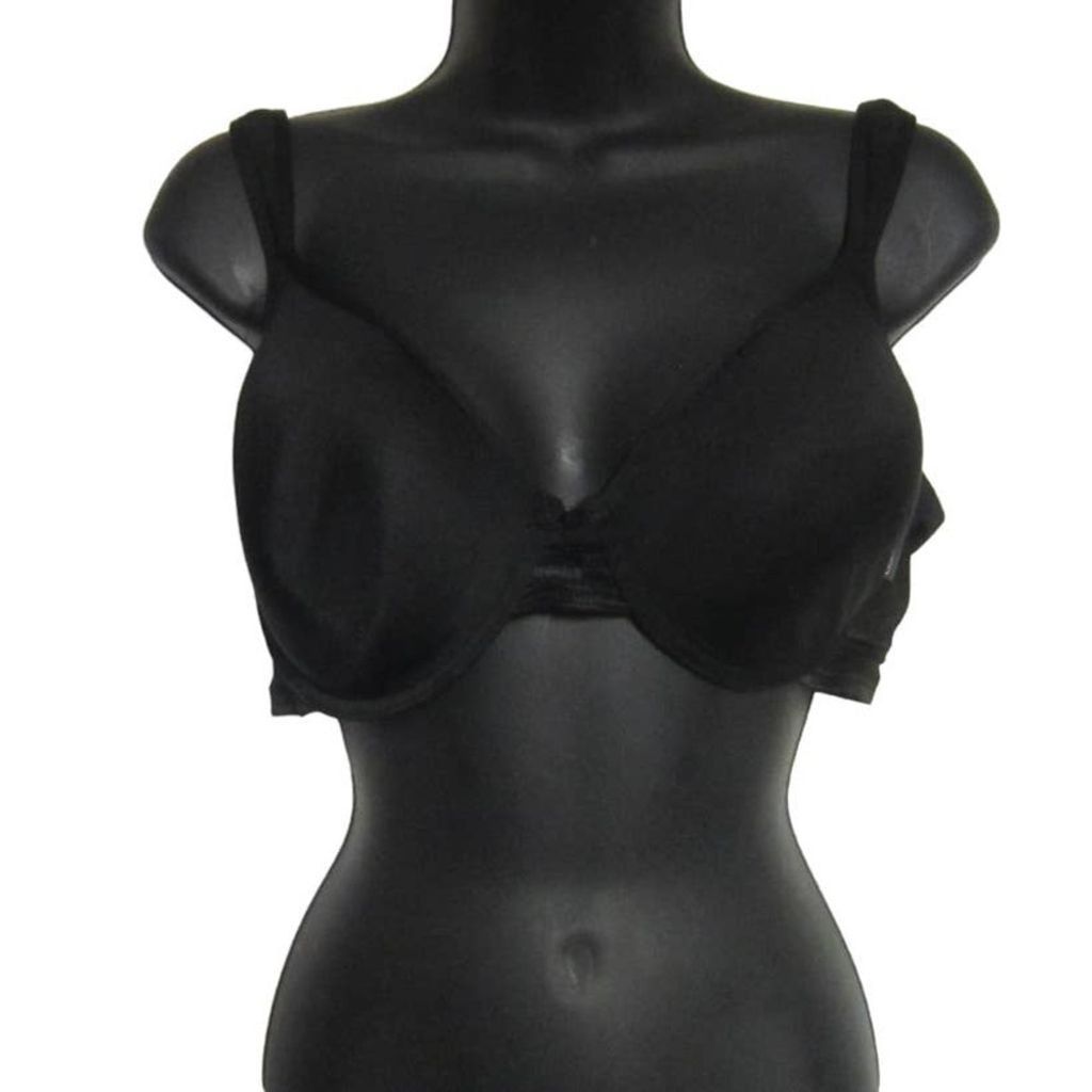 Vince Camuto Black Padded Adjustable Unwire Bra 38D, Women's