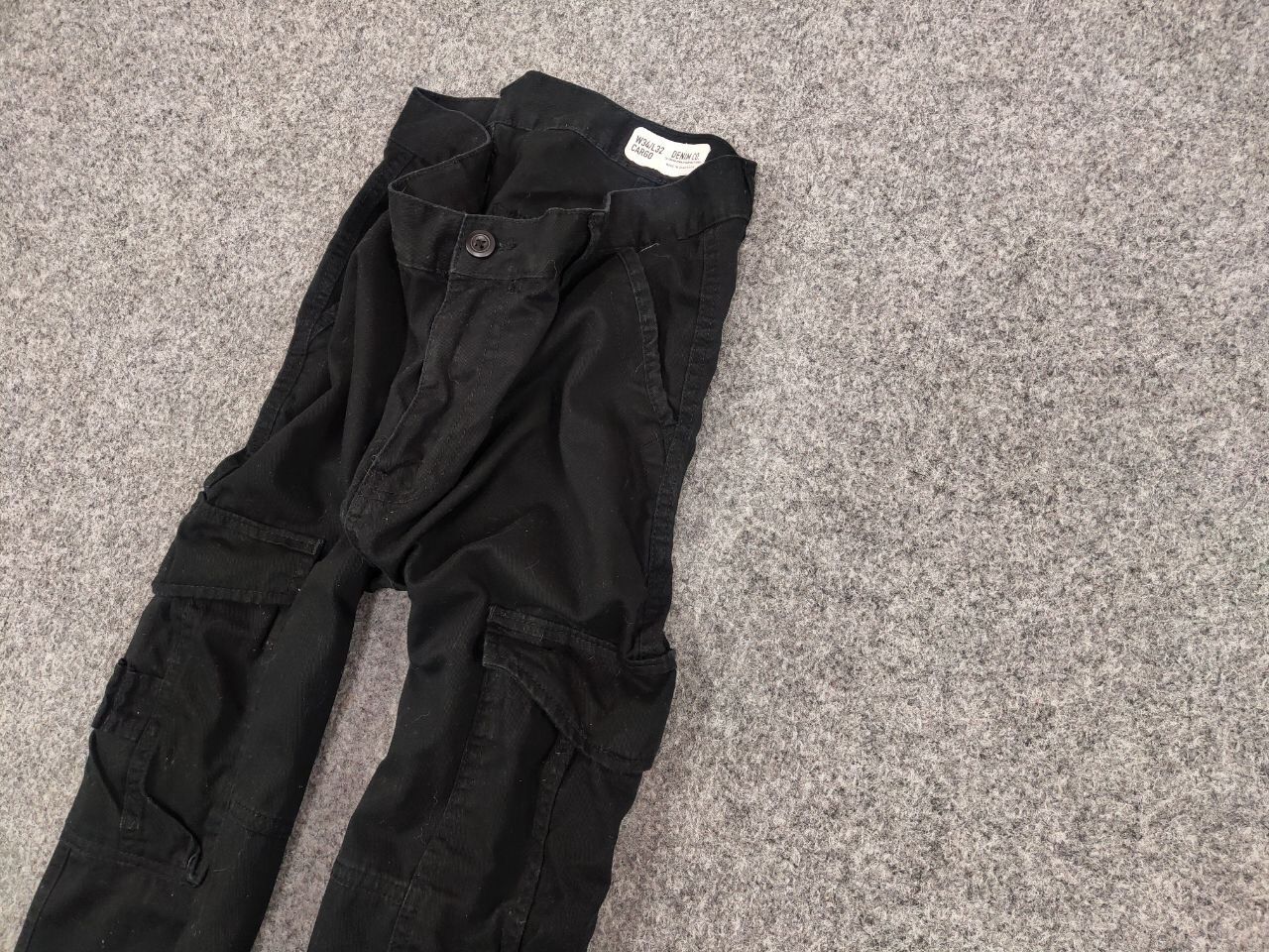 Japanese Brand Vintage 90's Japanese Black Military Cargo Casual Pants Size US 34 / EU 50 - 4 Thumbnail