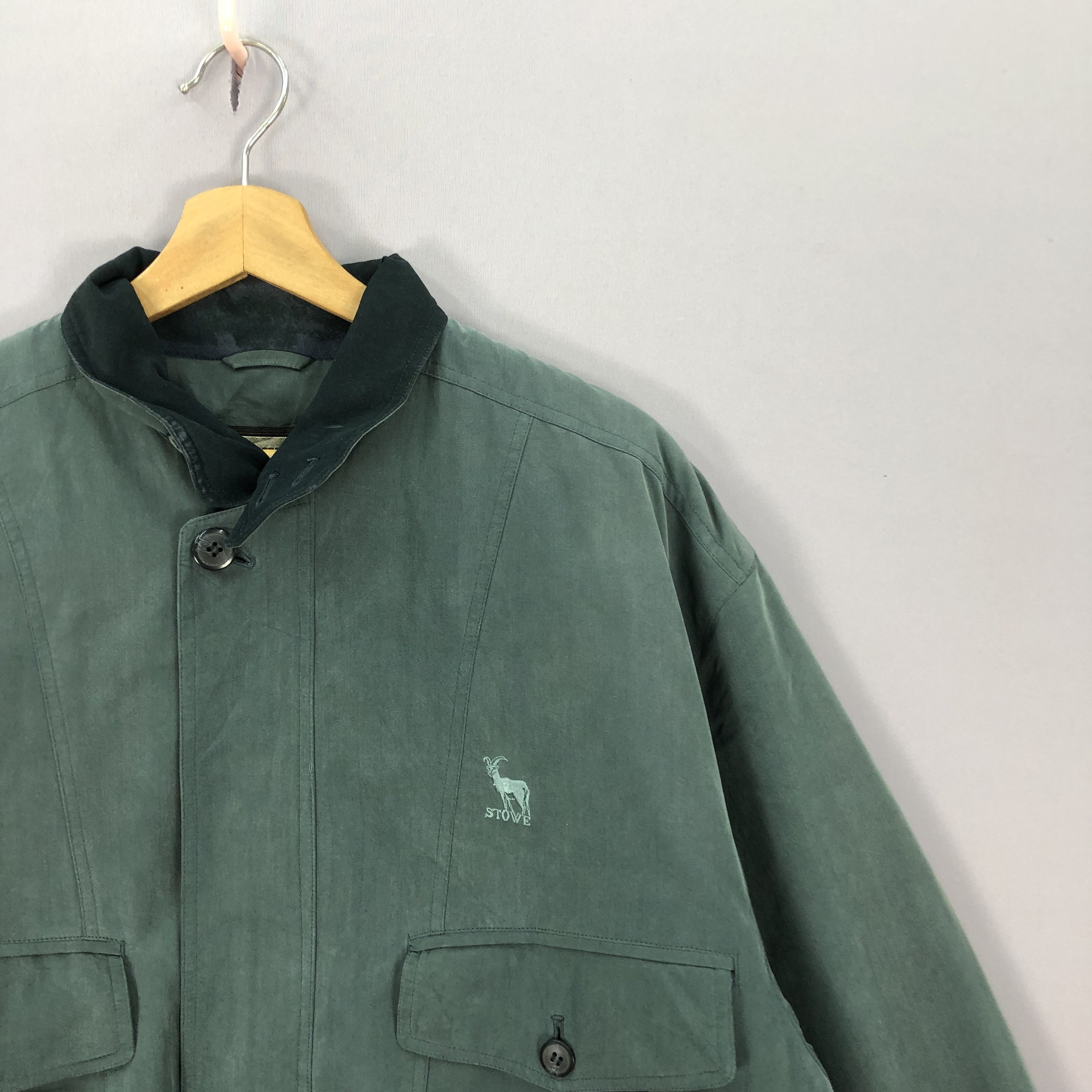Japanese Brand × Vintage Vintage 90s Stowe Varsity Bomber Zipper Jackets Size US L / EU 52-54 / 3 - 5 Thumbnail