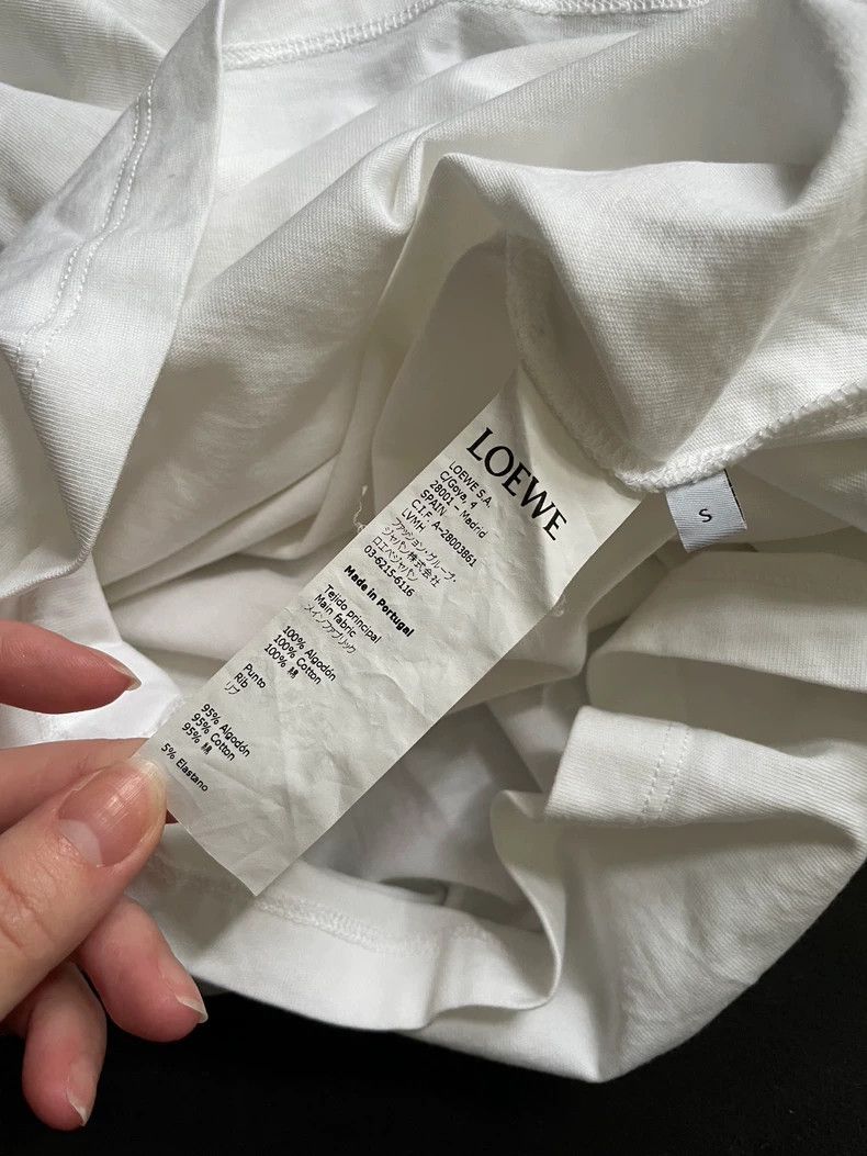 Loewe loewe White short sleeve 2505-Nextarrow Size US S / EU 44-46 / 1 - 6 Thumbnail