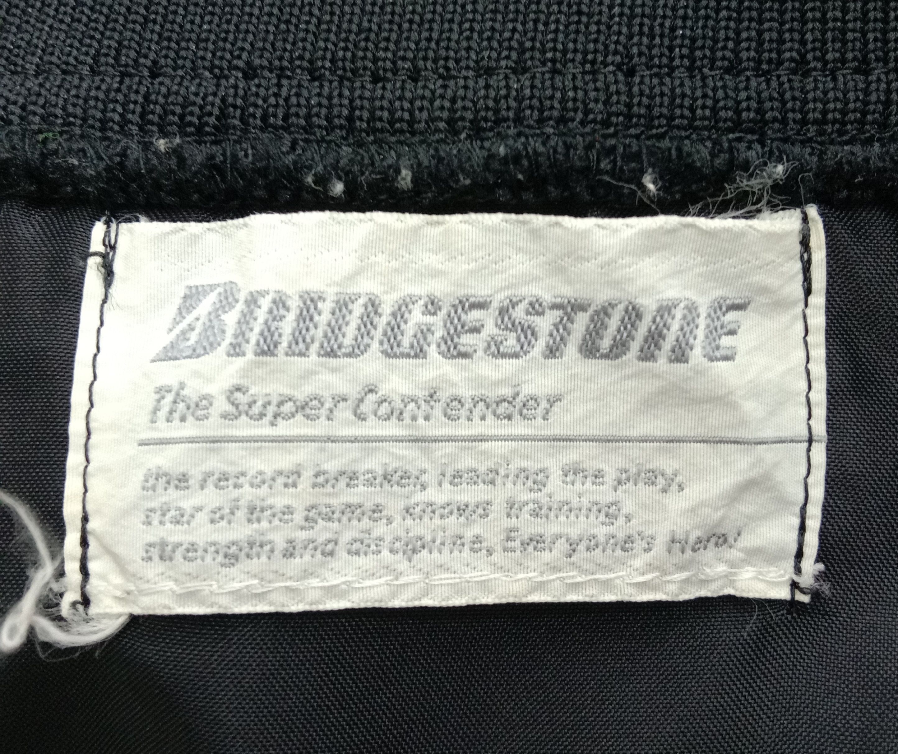 Japanese Brand Vintage Bridgestone The Super Contender Racing Jacket Size US L / EU 52-54 / 3 - 9 Thumbnail