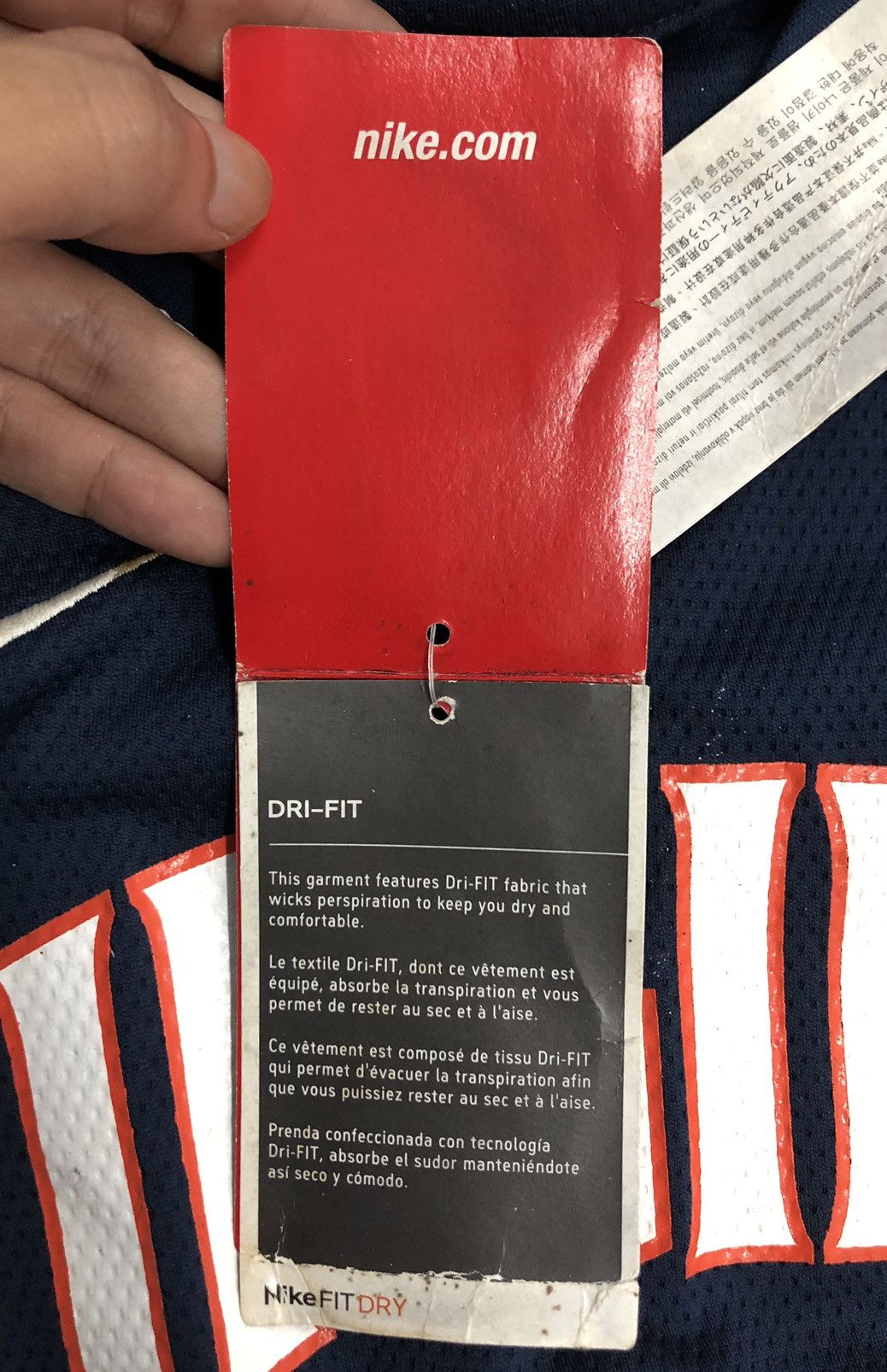 Nike Vintage Nike Team Virginia 35 Jerseys Size US L / EU 52-54 / 3 - 11 Thumbnail