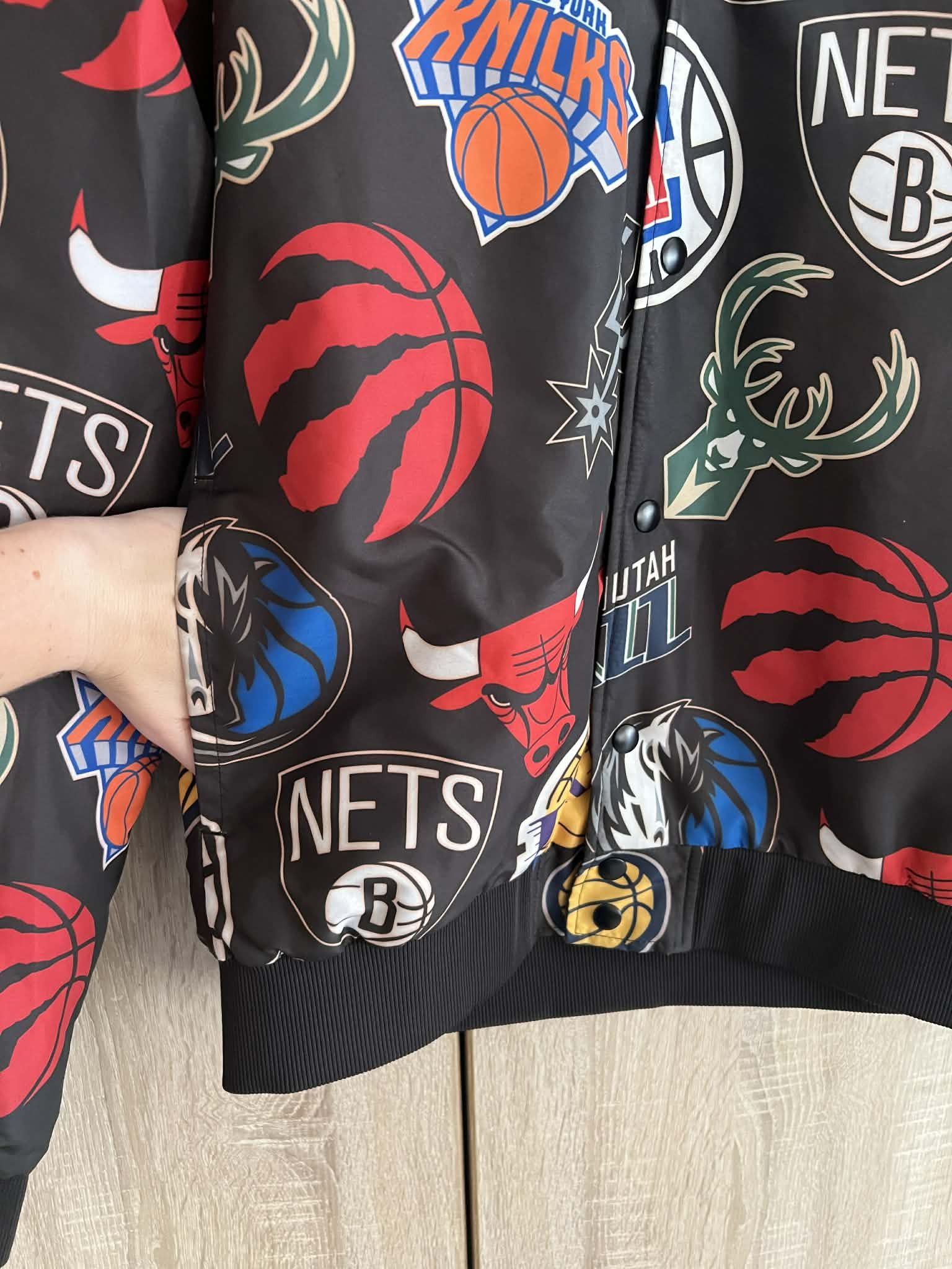 NBA NBA New Era Bomber jacket Y2k 🔥💥 Size US L / EU 52-54 / 3 - 2 Thumbnail