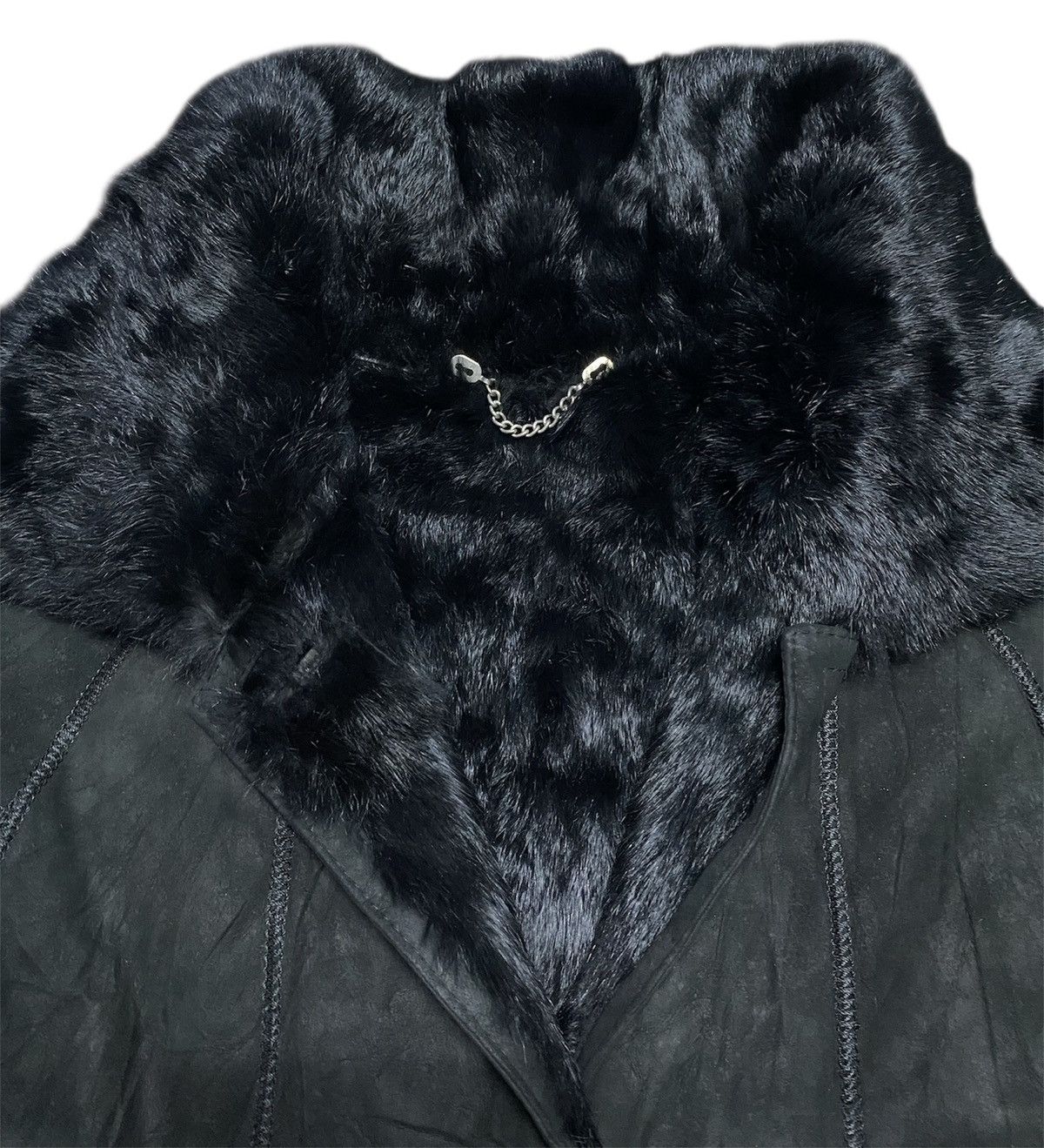 Leather Rare‼️🔥Original Lapin Leather Patchwork Rabbit Coat Jacket Size US M / EU 48-50 / 2 - 5 Thumbnail