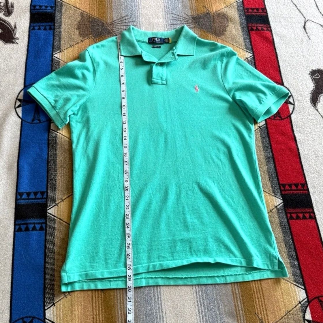 Polo Ralph Lauren Polo Ralph Lauren Classic Fit Polo Shirt Men’s M Aqua Embroidered Size US M / EU 48-50 / 2 - 7 Thumbnail