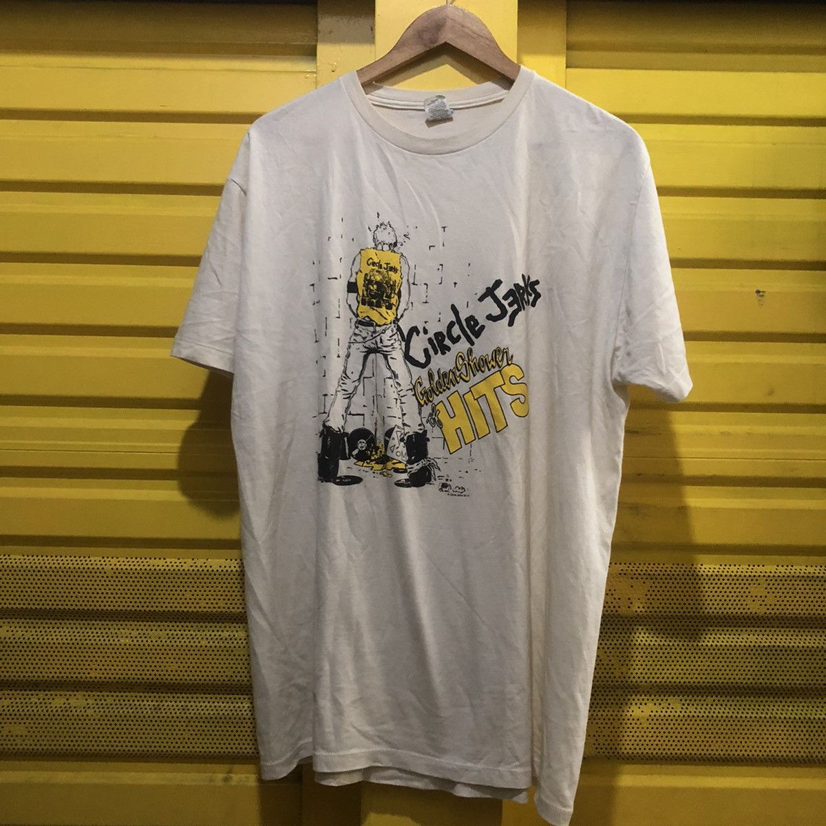 Band Tees Circle Jerks Golden Shower Hits band tee | Grailed