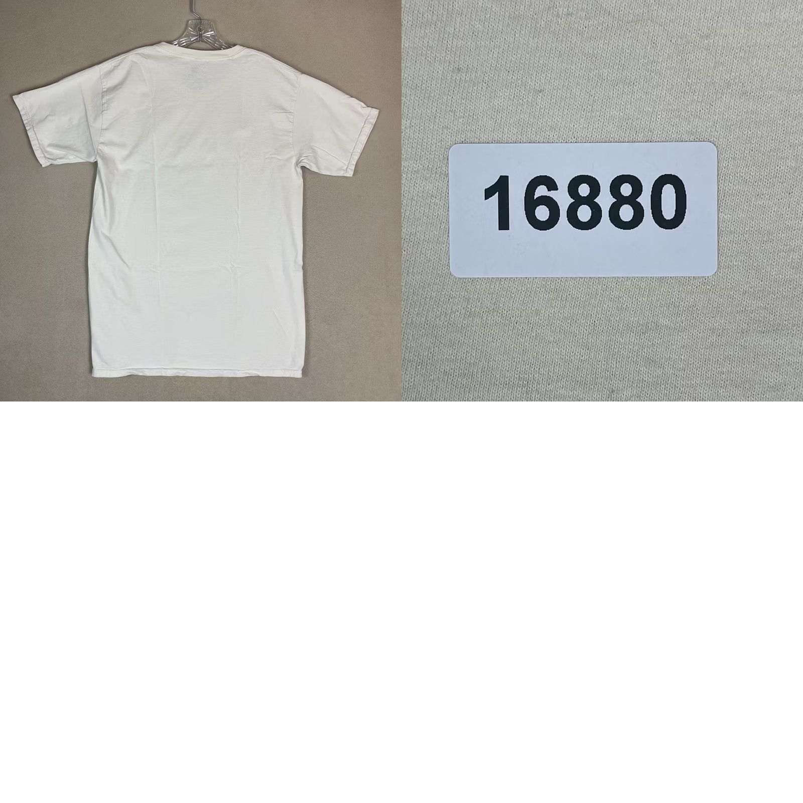 The Mountain The Mountain T-Shirt Mens L Ivory Pit Bull Dog Face 2014 Graphic Short Sleeve Size US L / EU 52-54 / 3 - 8 Thumbnail