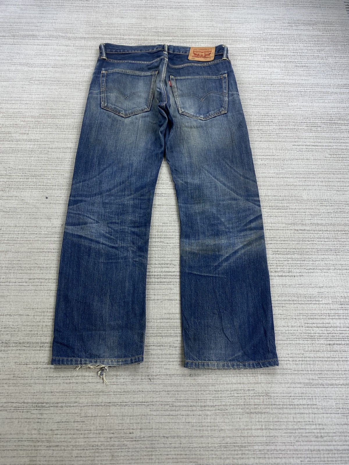 Levi's Vintage Levi’s 502 Distressed Denim Jeans Size US 33 - 2 Thumbnail