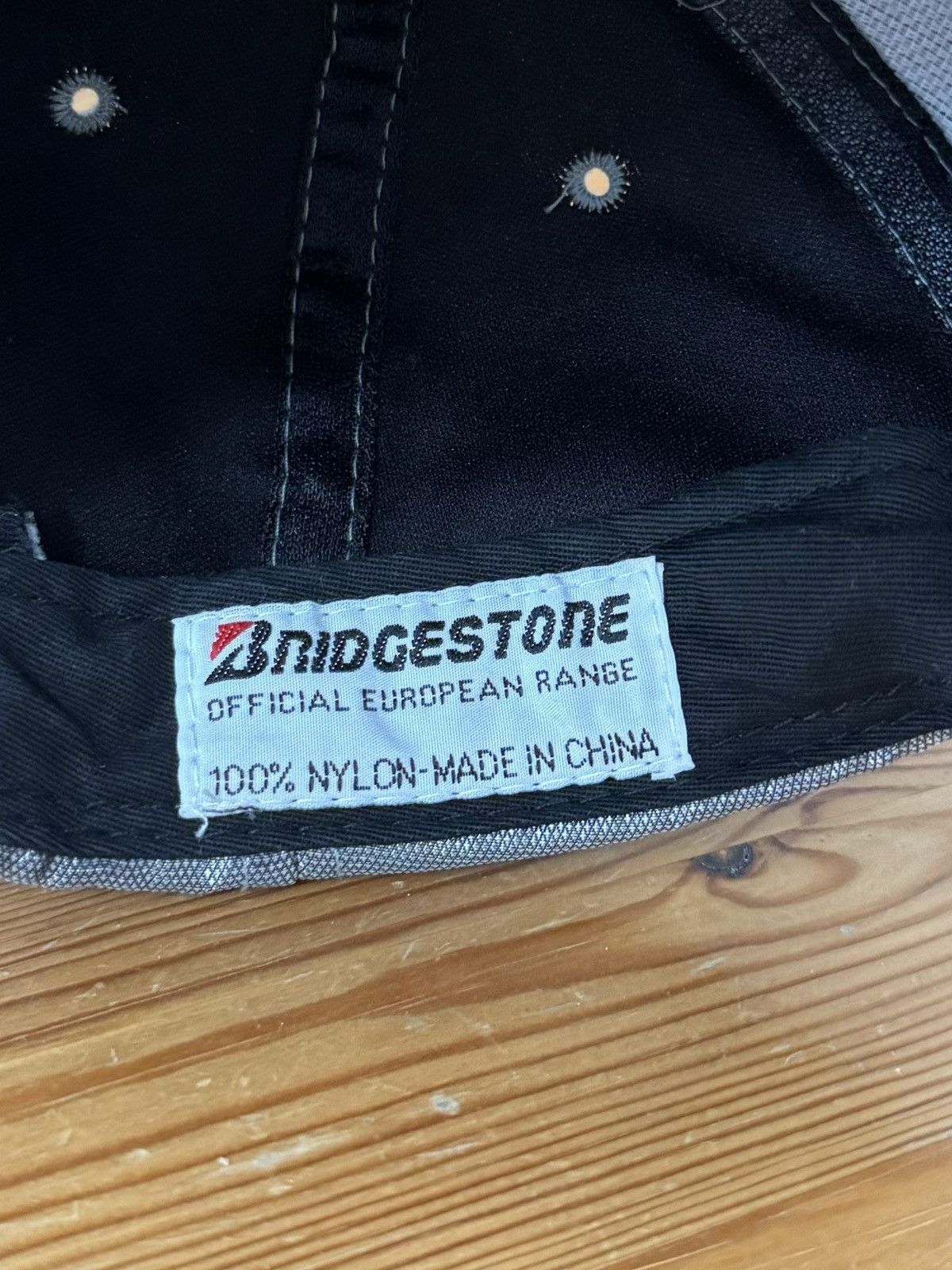 Vintage Vintage Bridgestone Motorsport Racing Silver Grey Cap Hat Size ONE SIZE - 5 Thumbnail