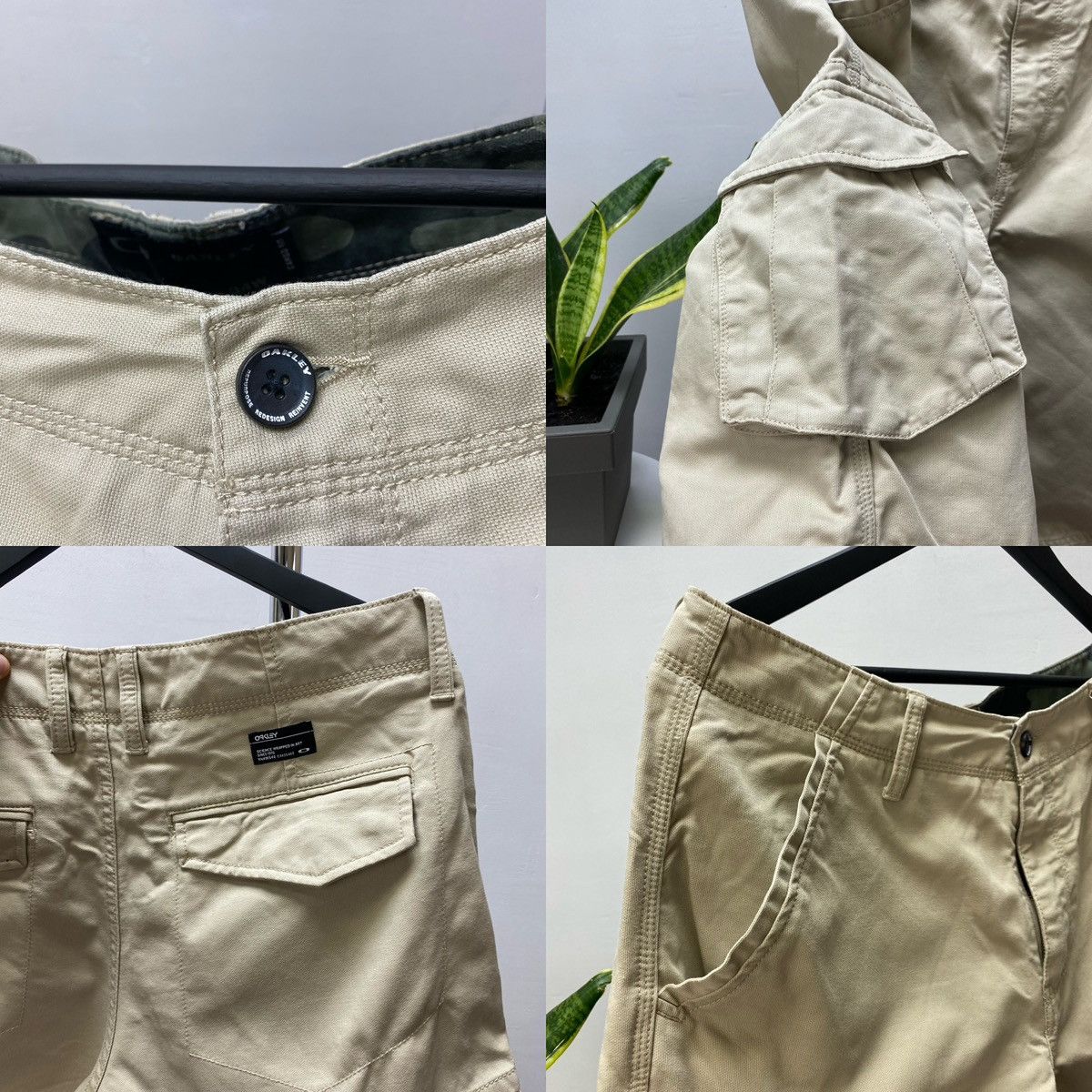 Oakley × Vintage Vintage Oakley Tactical Cargo Shorts Size US 34 / EU 50 - 25 Thumbnail