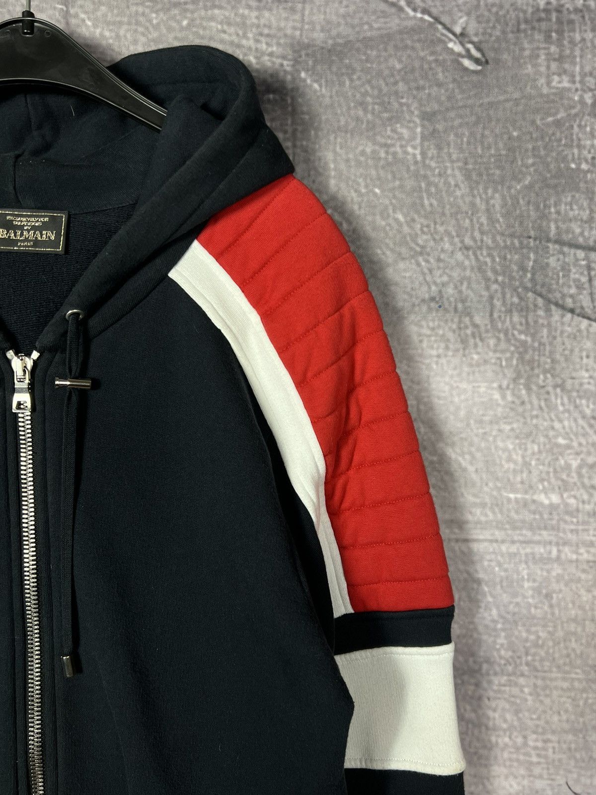 Balmain Balmain Biker’s Zip Hoodie Size US L / EU 52-54 / 3 - 6 Thumbnail