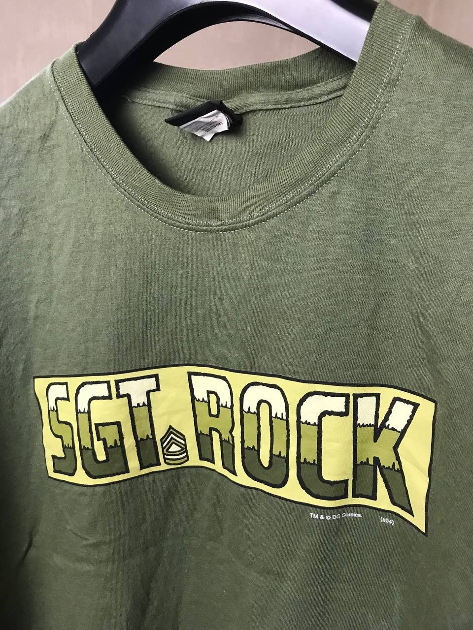 DC Comics 🔥 Sgt. Rock DC Comics Vintage T Shirt Movie Cartoon Size US XXL / EU 58 / 5 - 9 Thumbnail