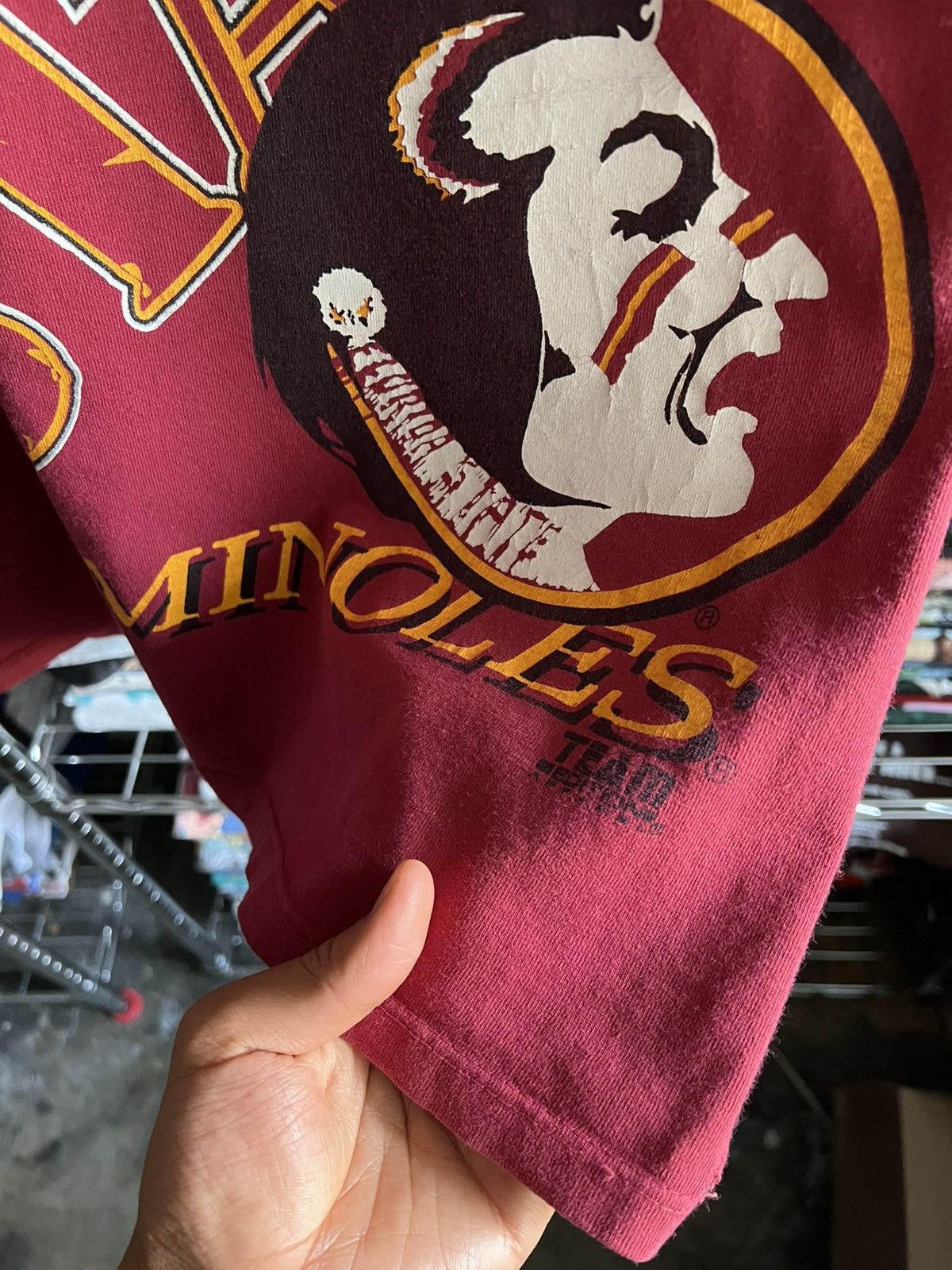 NFL 90s Florida State Seminoles Super Bowl Tee Size US L / EU 52-54 / 3 - 2 Thumbnail