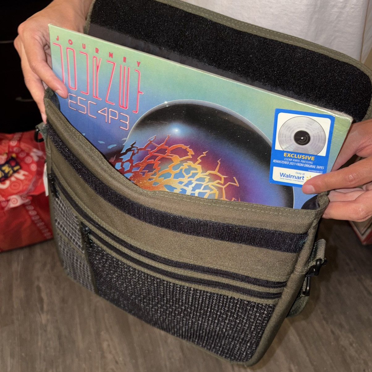 Stussy Vintage Stussy Record Bag Messenger Bag Size ONE SIZE - 4 Thumbnail