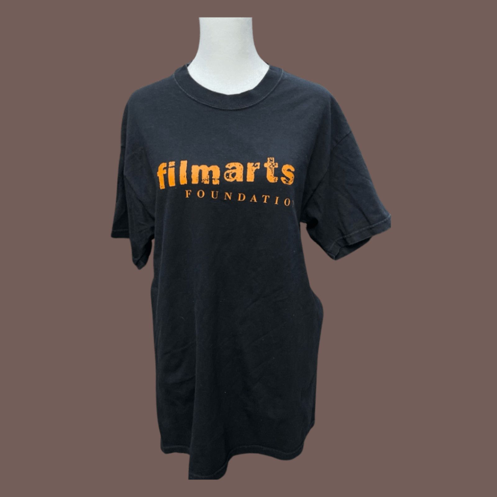 Hanes × Vintage VTG Graphic Tee | Hanes Filmarts Foundation Black| Y2K Indie Size US M / EU 48-50 / 2 - 1 Thumbnail