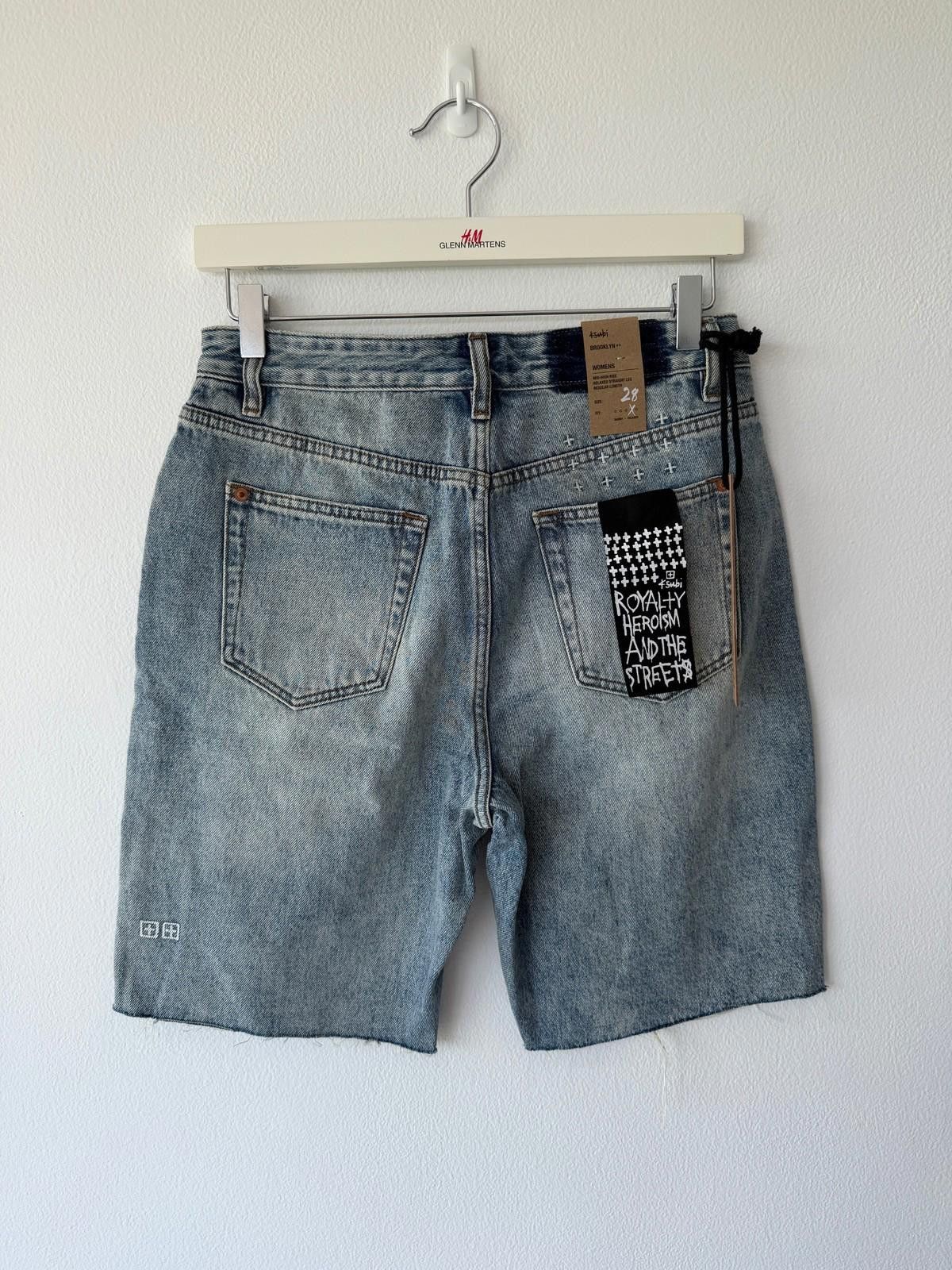 Ksubi new ksubi womens denim brooklyn shorts blue 28 lifetime rip Size 23" - 1 Thumbnail