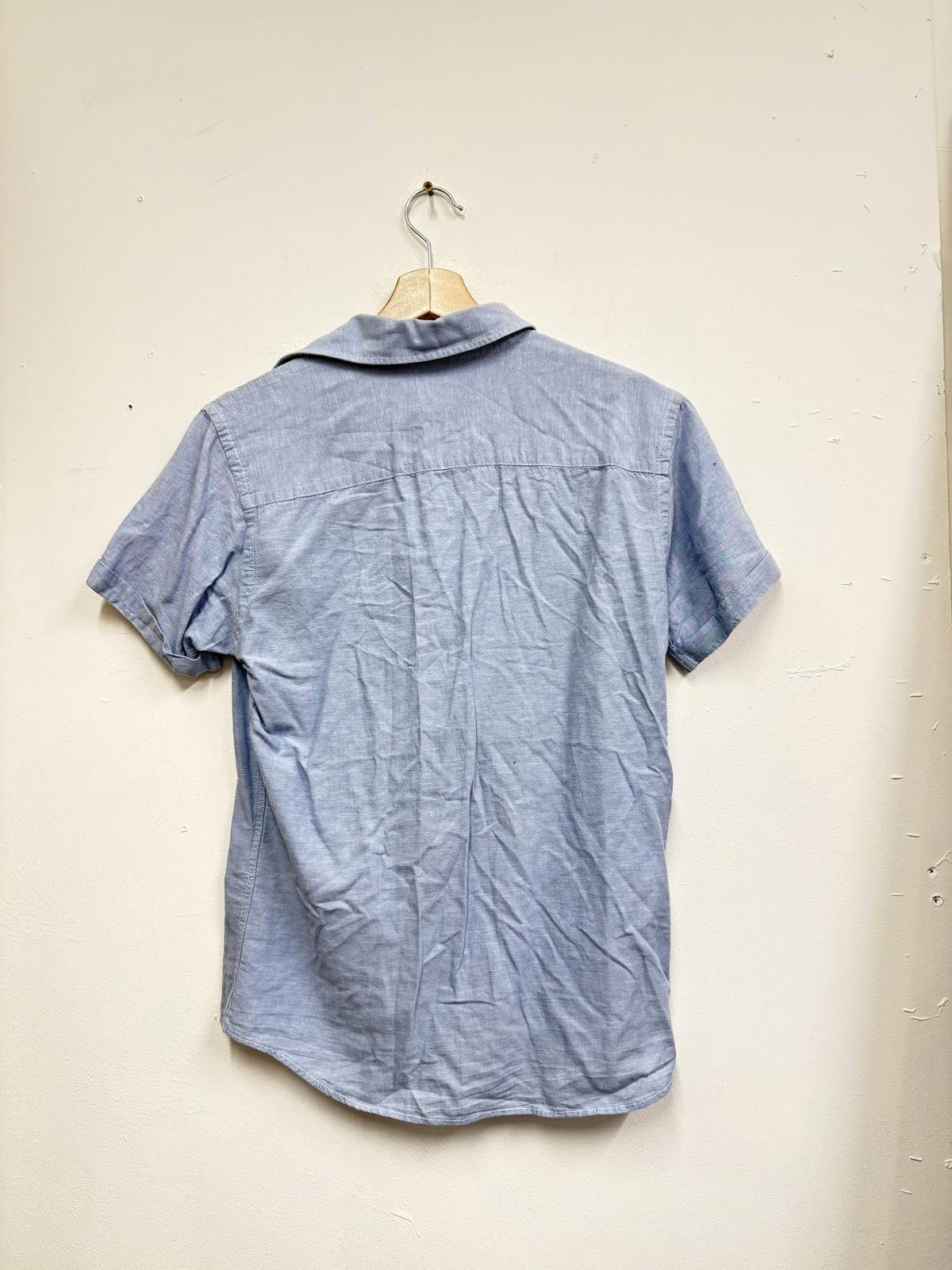 Jack & Jones Jack & Jones Light Blue Short Sleeve Shirt XS Size US XS / EU 42 / 0 - 4 Thumbnail