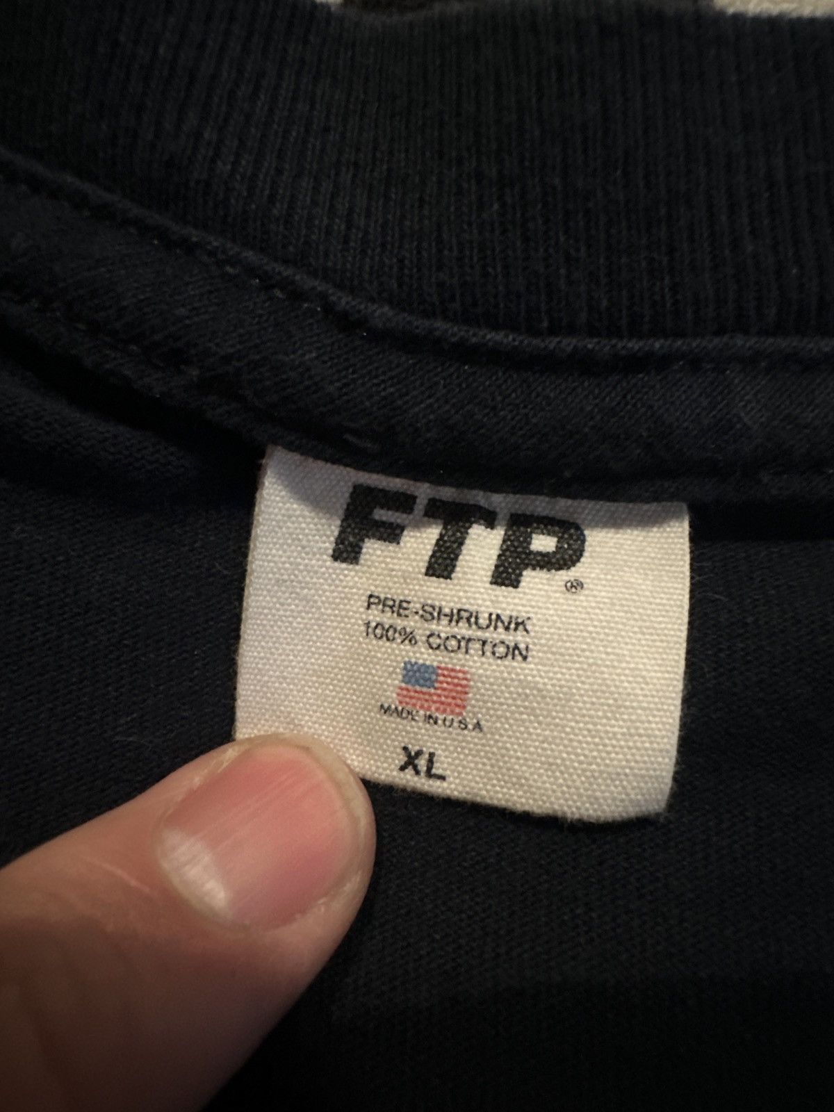 Fuck The Population *RARE* FTP Dont Piss Me Off Tee Size US XL / EU 56 / 4 - 3 Thumbnail