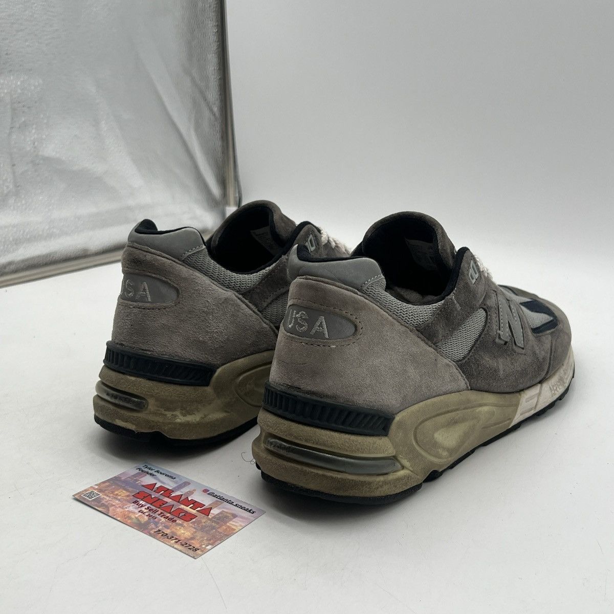 New Balance Madness x 990v2 grey Size US 12 / EU 45 - 5 Thumbnail