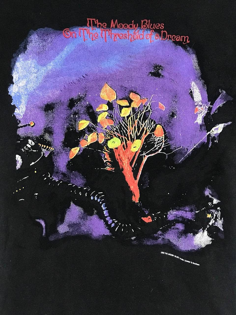 Band Tees vintage 1993 the moody blues On the Threshold of a Dream Size US M / EU 48-50 / 2 - 3 Thumbnail