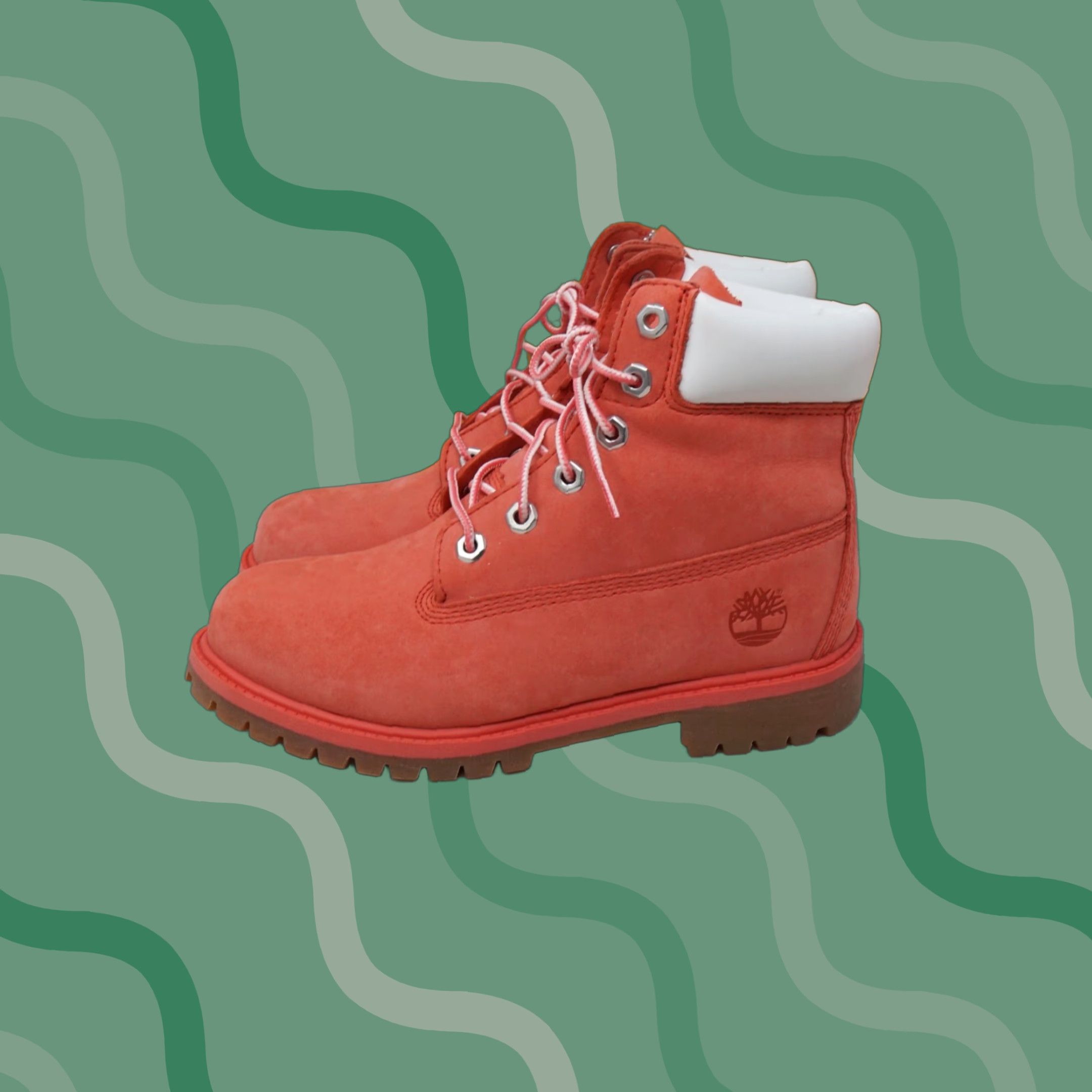 Timberland Red Waterproof Size 4.5 Men\'s Boots Men main image 2