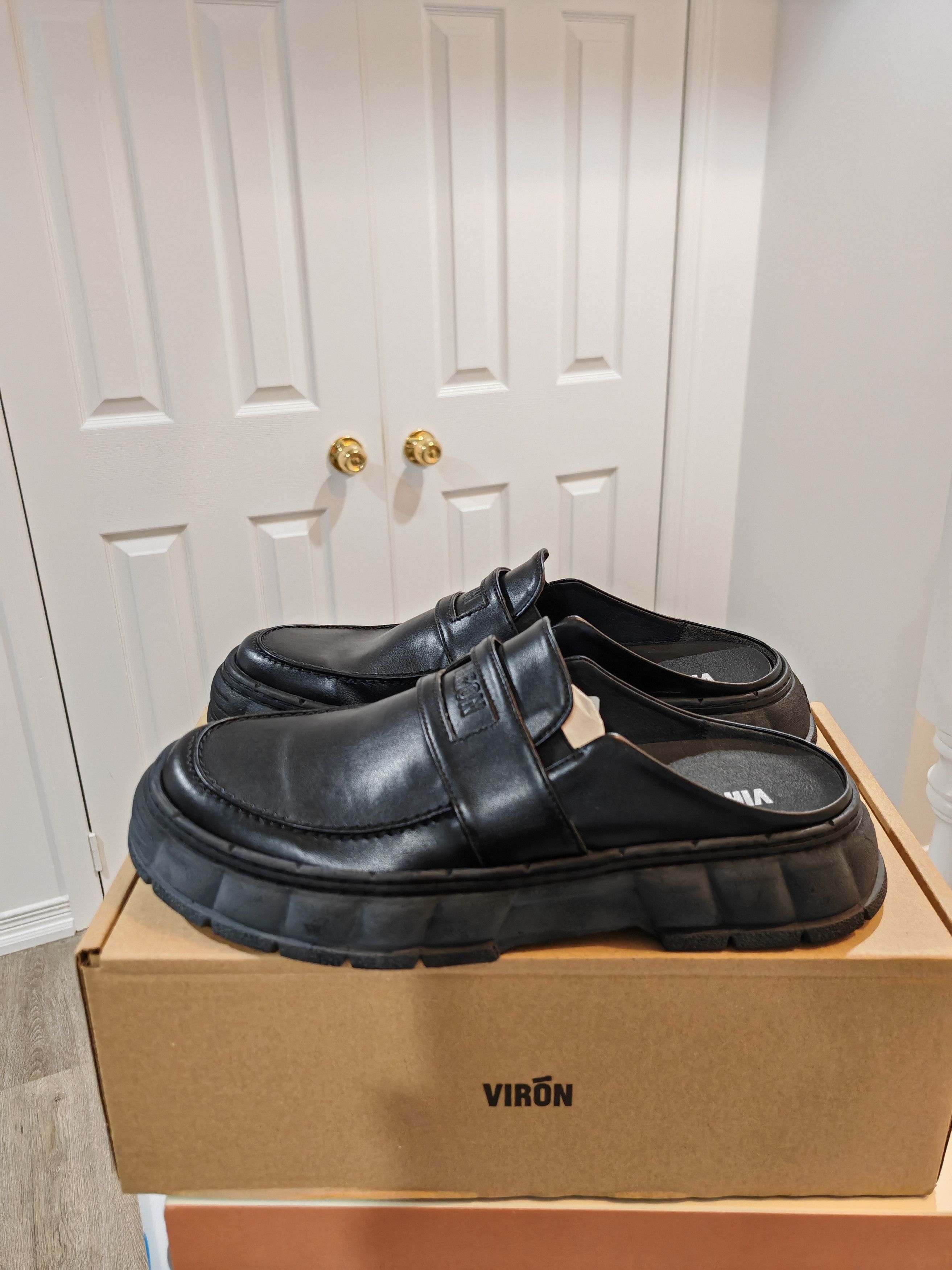 VIRON Handmade Backless Chunky-Sole Loafers Size US 9 / EU 42 - 6 Thumbnail