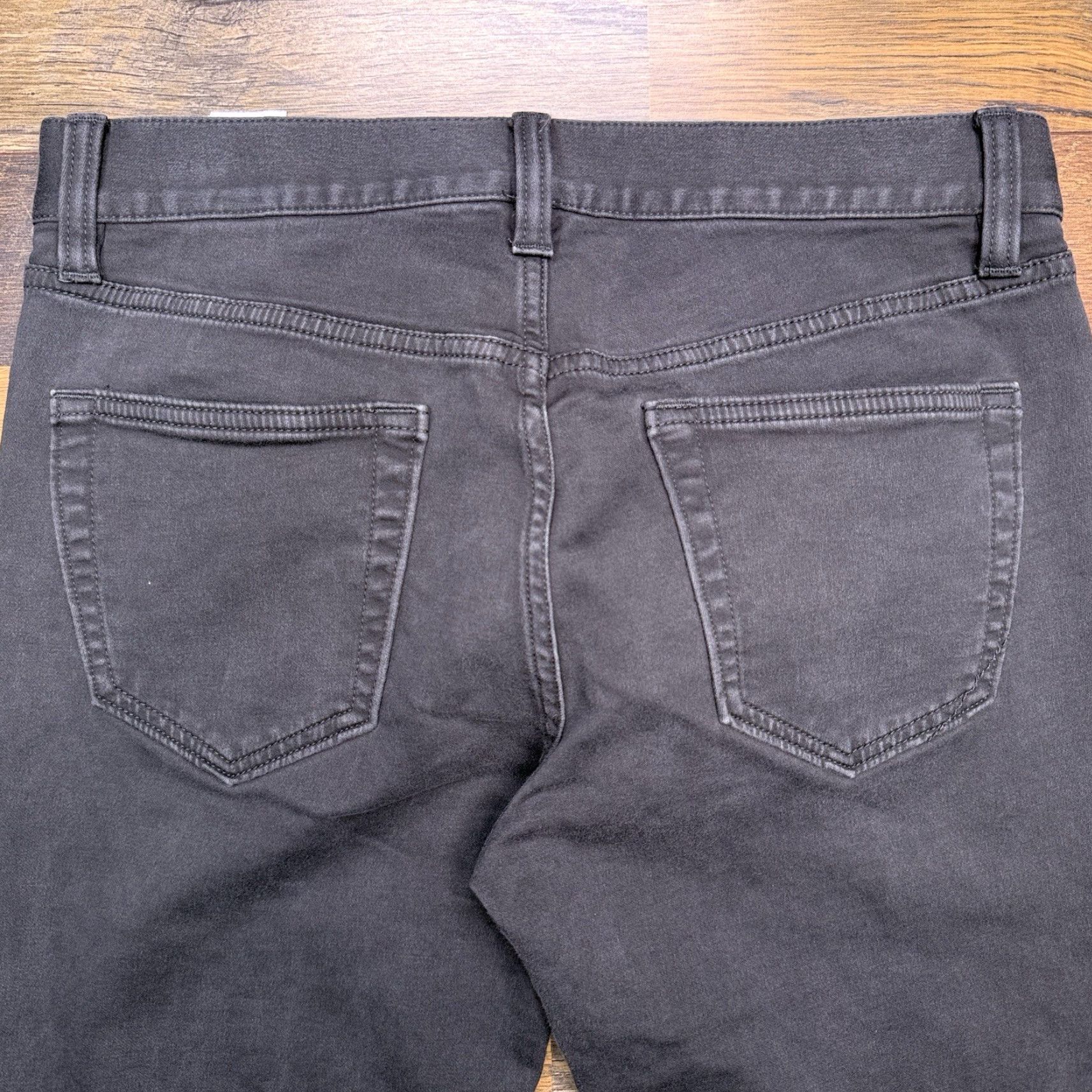 Banana Republic Banana Republic Slim Jeans Mens 29x32 Gray Mid Rise Stretch City Straight 5-Pocket Denim Cotton Spandex Vintage No Size US 29 - 7 Thumbnail