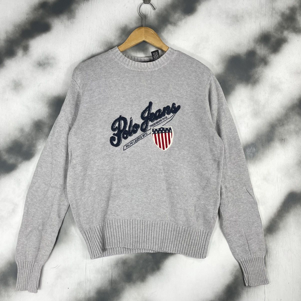 Homespun Knitwear × Polo Ralph Lauren Polo Jeans by Ralph Lauren Big Logo Knitwear Size US M / EU 48-50 / 2 - 1 Thumbnail